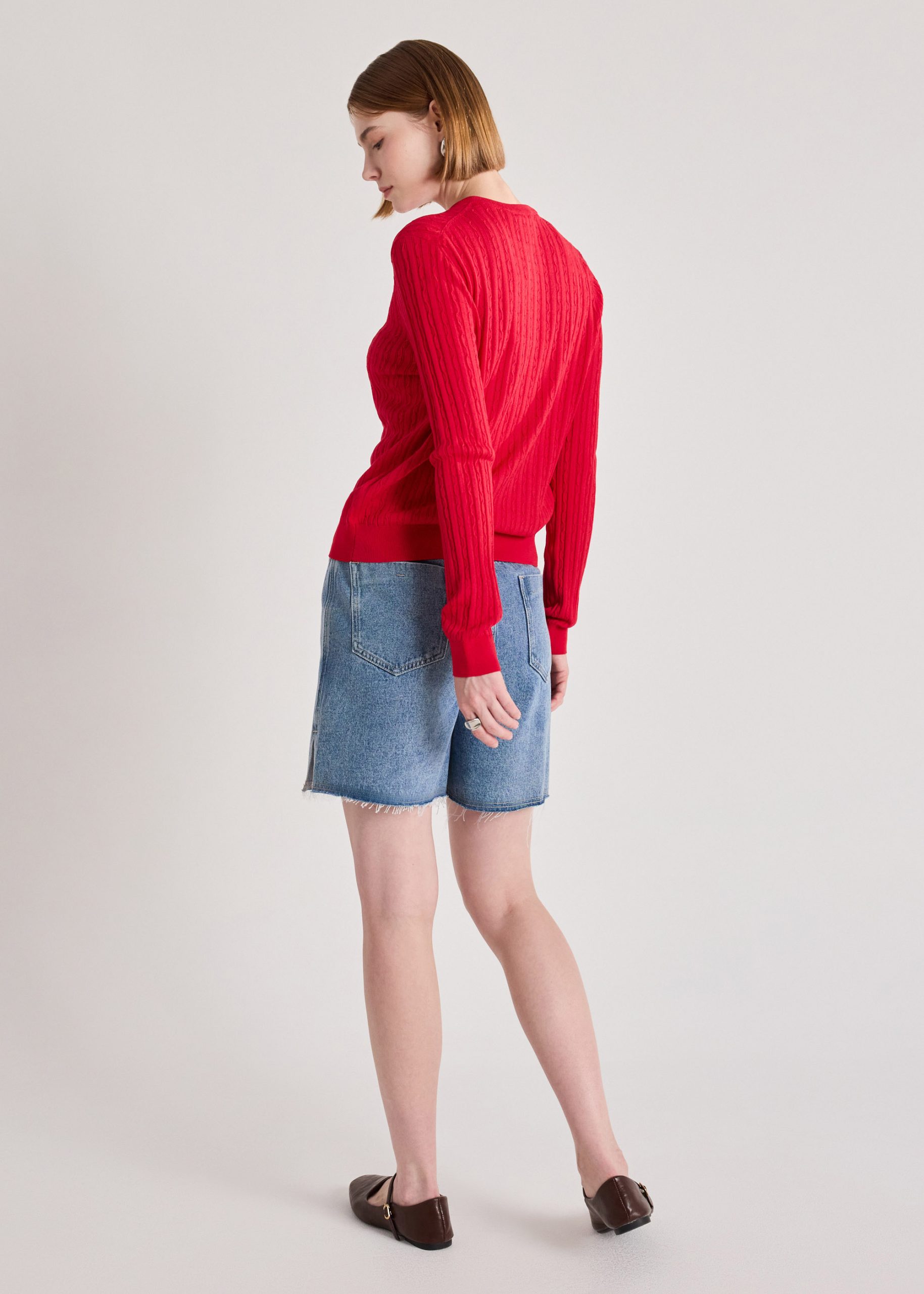 Cable Knit Cardigan - Image 22