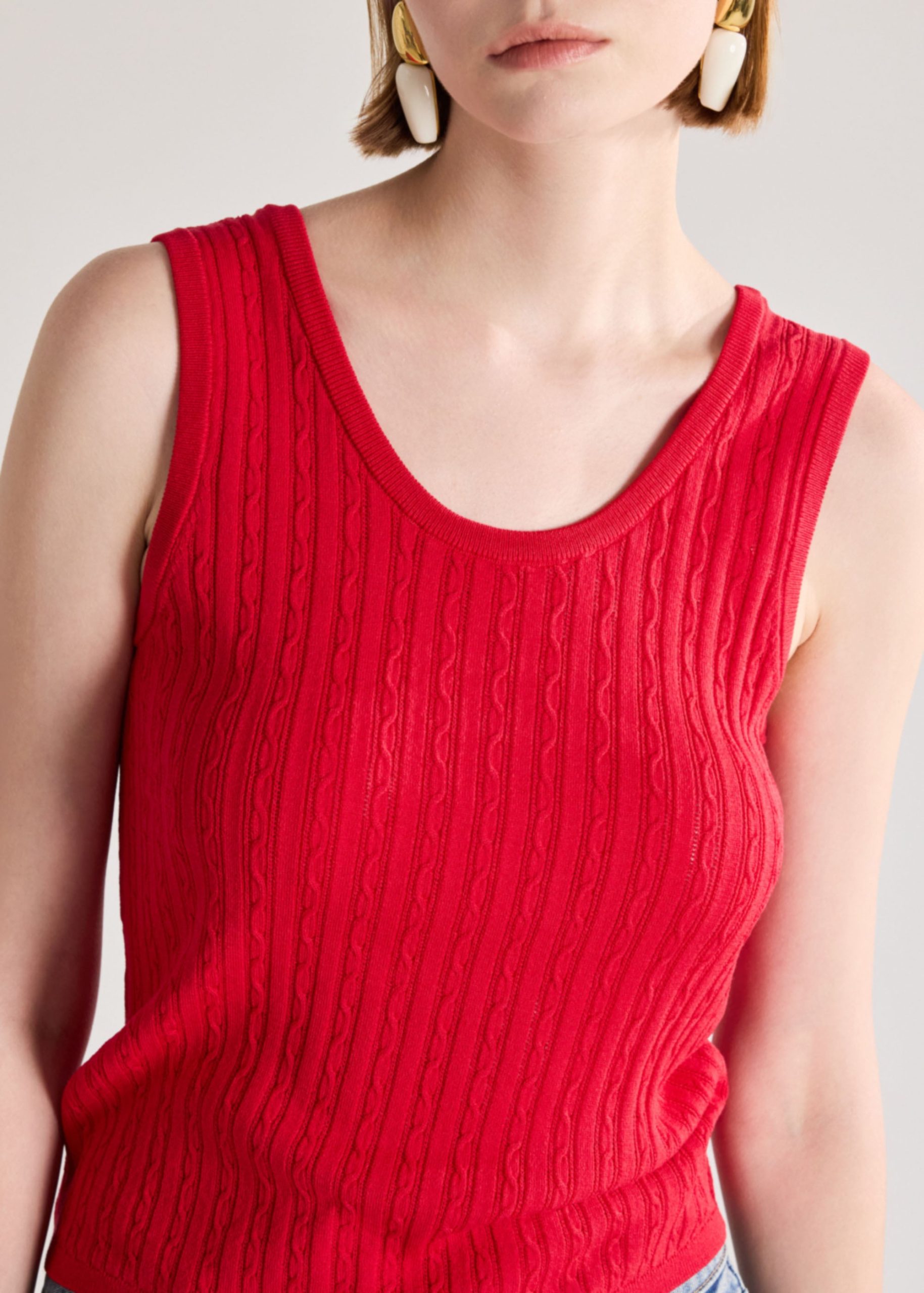 Cable Knit Tank - Image 18