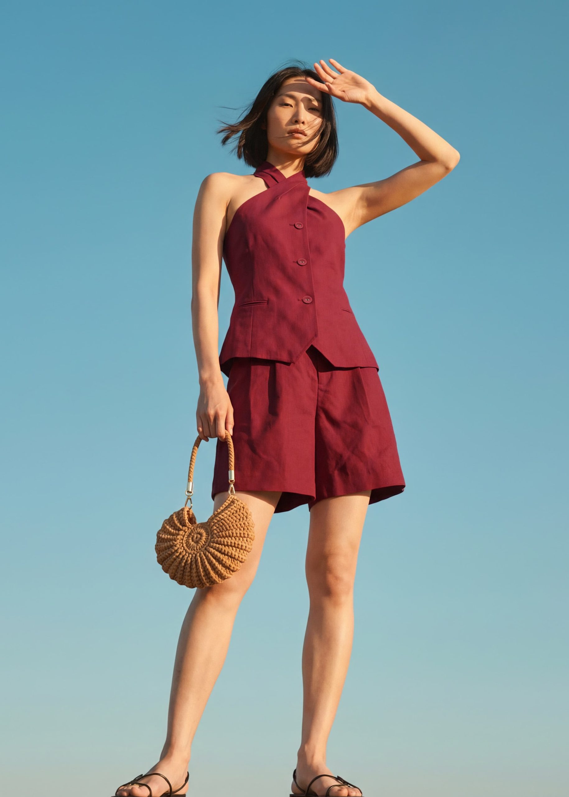 Lana Premium Linen Shorts - Image 32