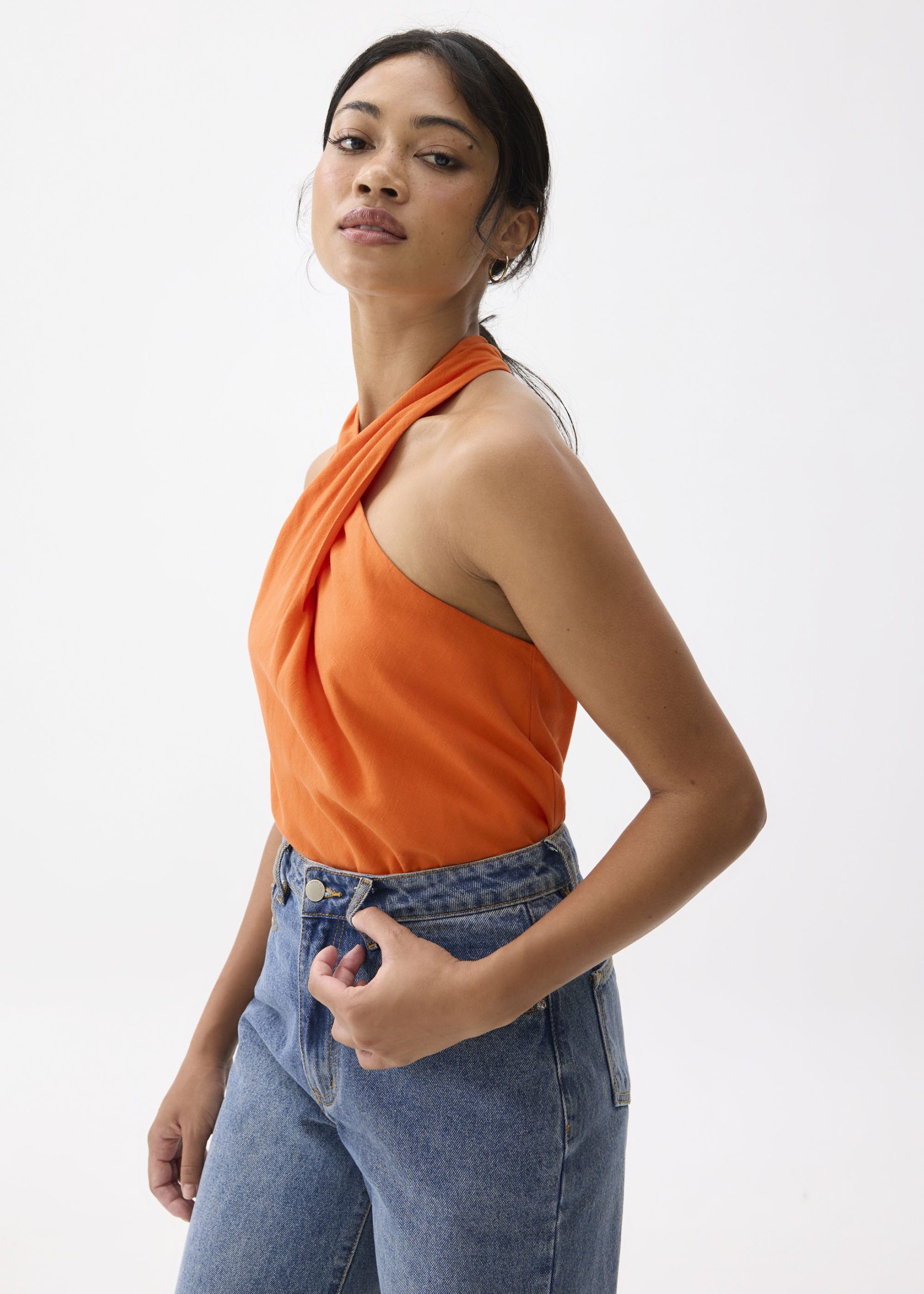 Linen Halter Top - Image 6