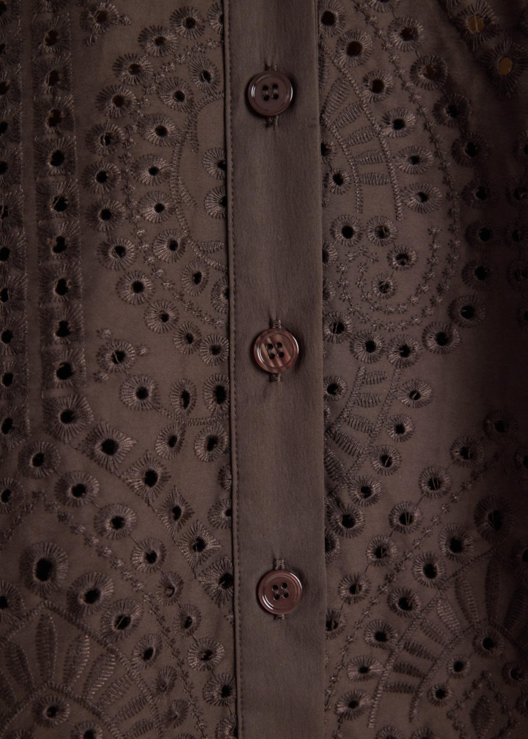 RuchedReady® Relaxed Collared Shirt in Soft Breeze Broderie - Image 22