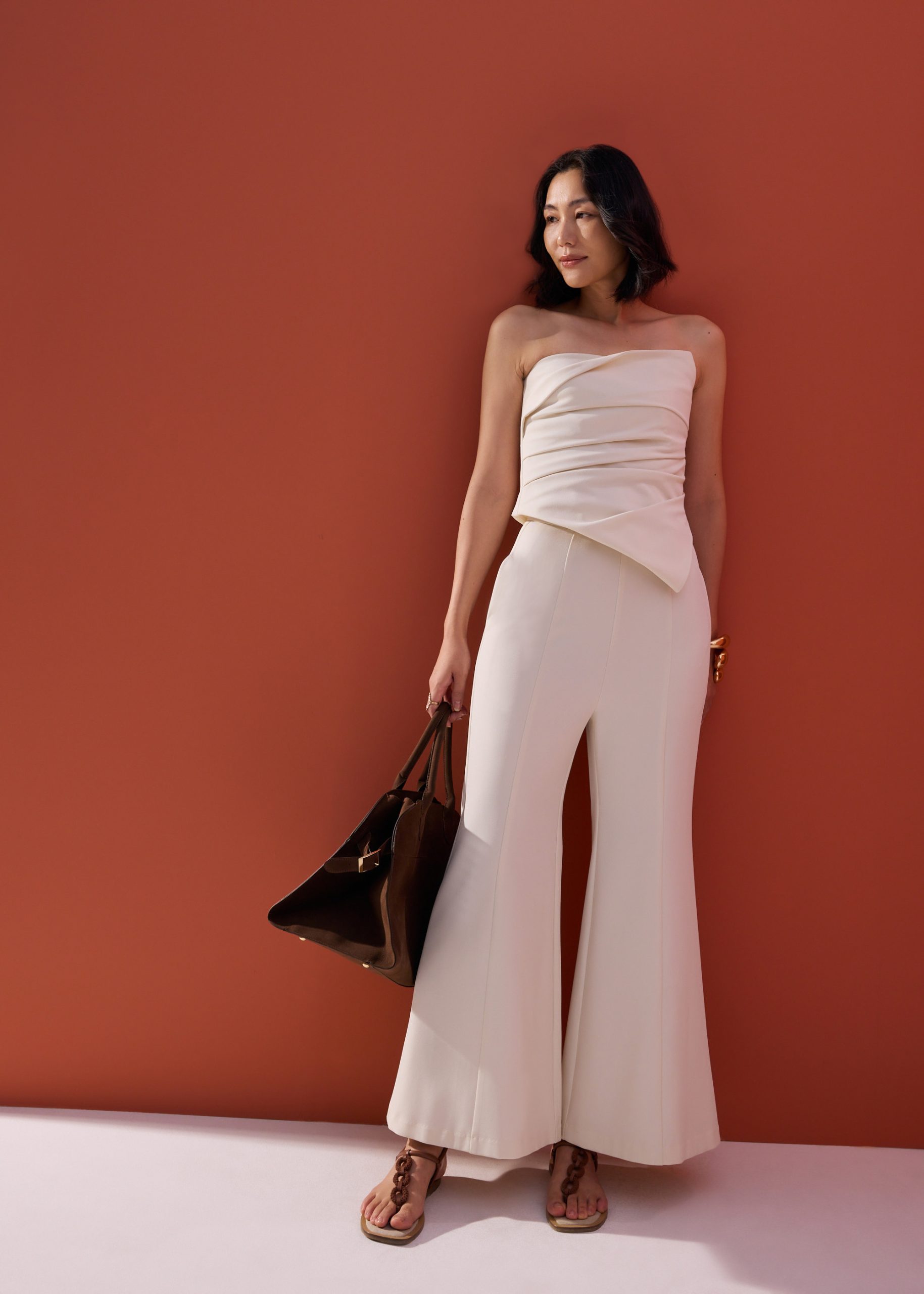 Leggy??Sarita High Waist Boot Cut Pants - Image 3