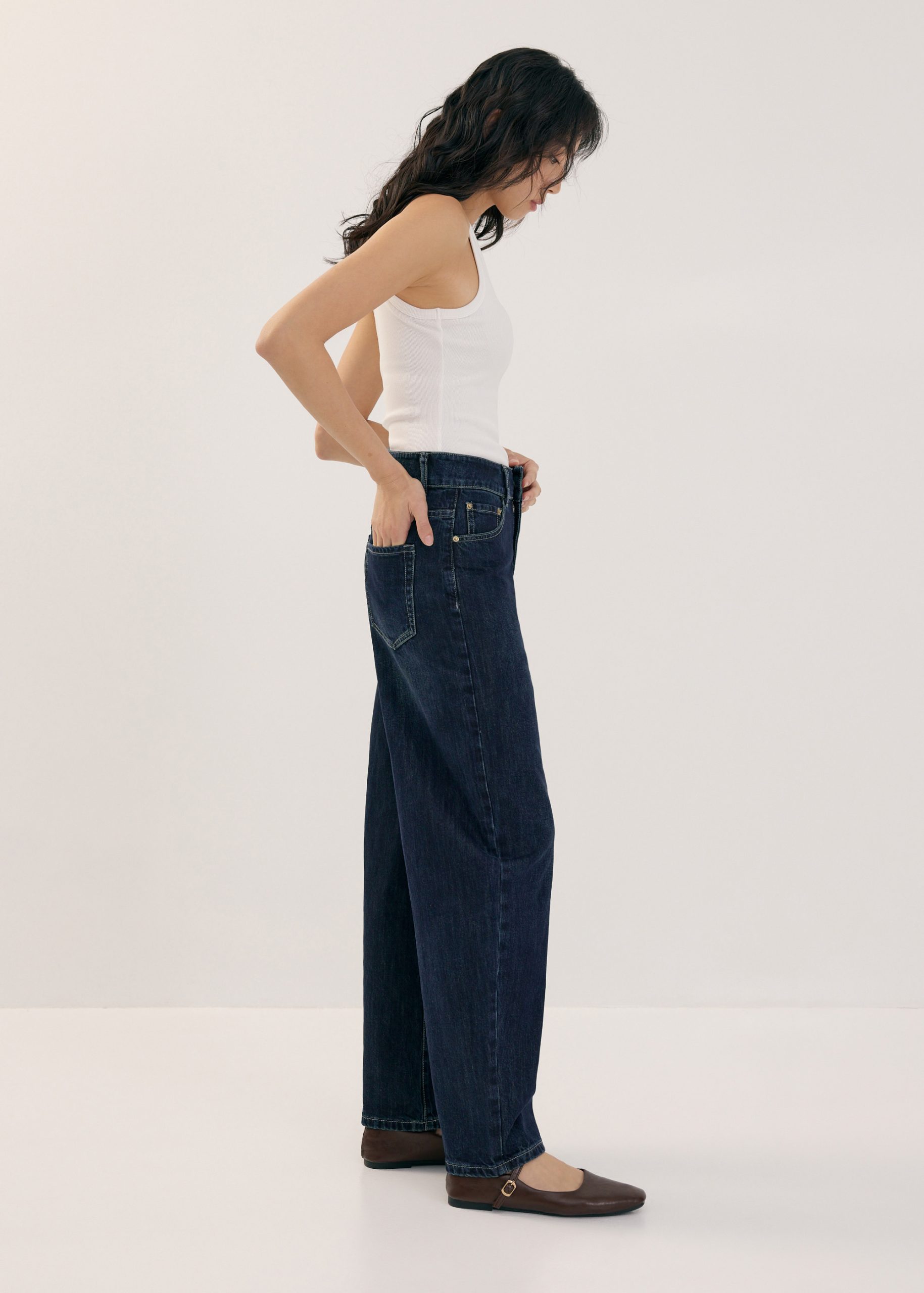 Mai Denim Barrel Jeans - Image 4