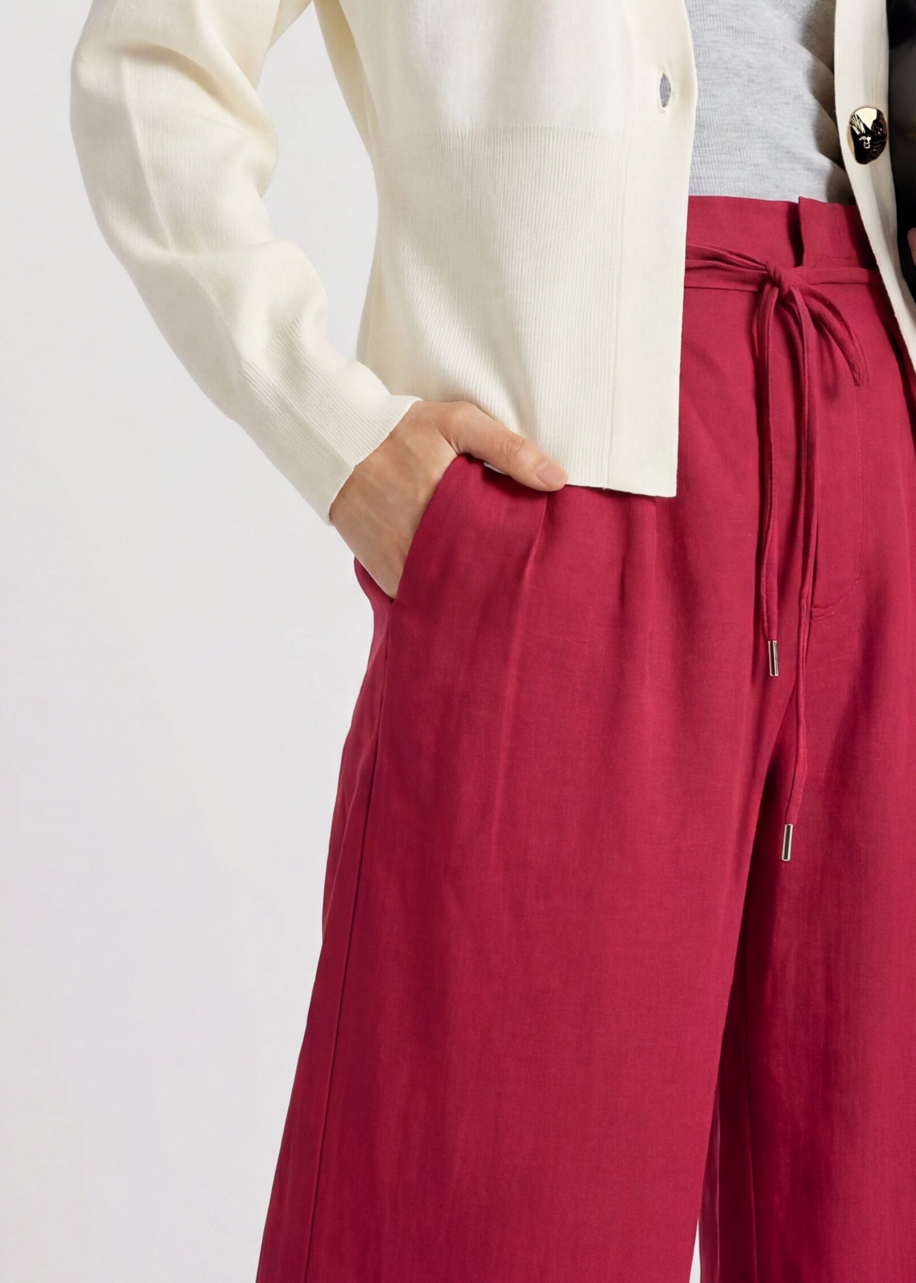 PETITE Nora Leggy??Premium Linen Pants - Image 22