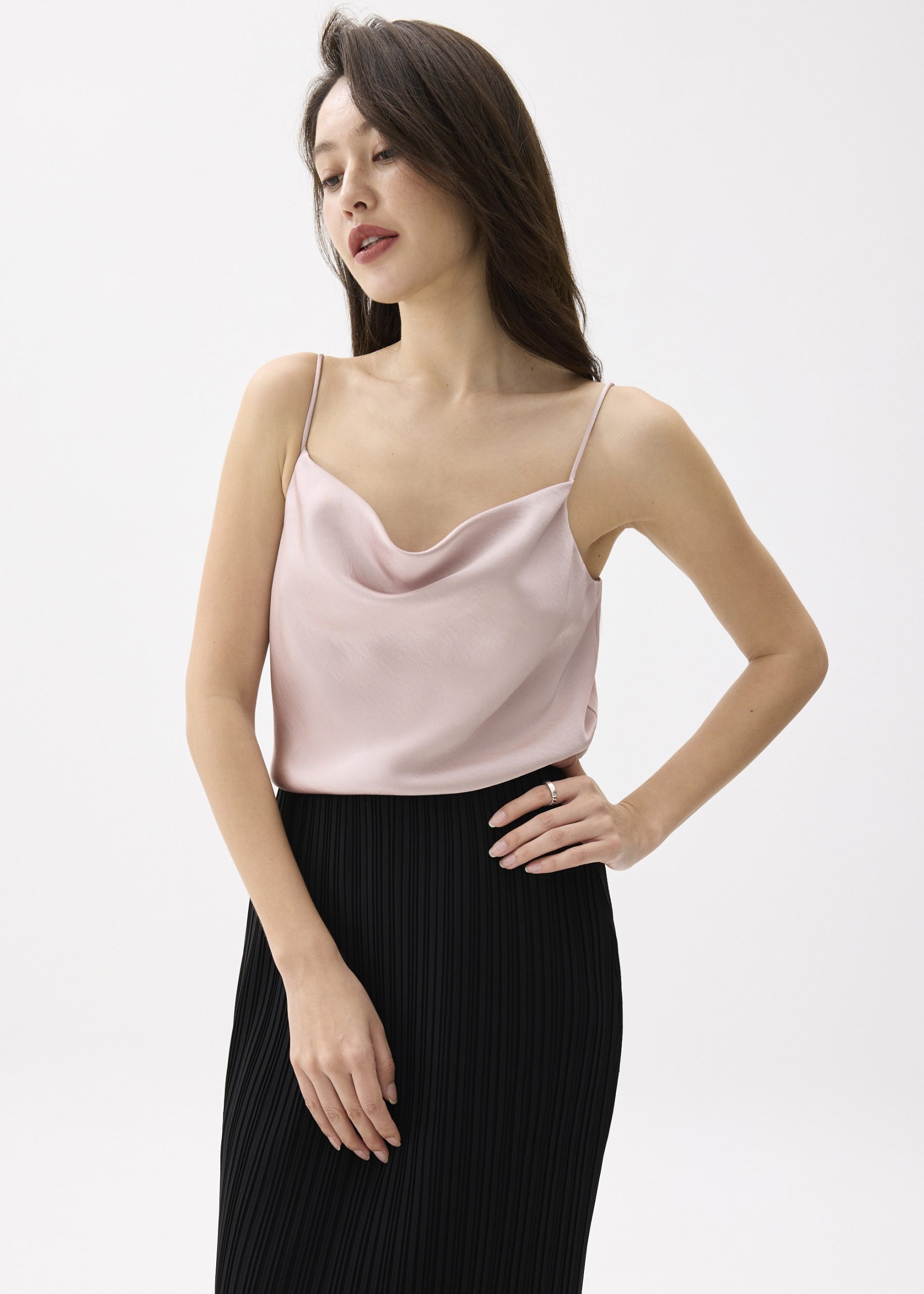 Sophia Cowl Neck Camisole Top - Image 6