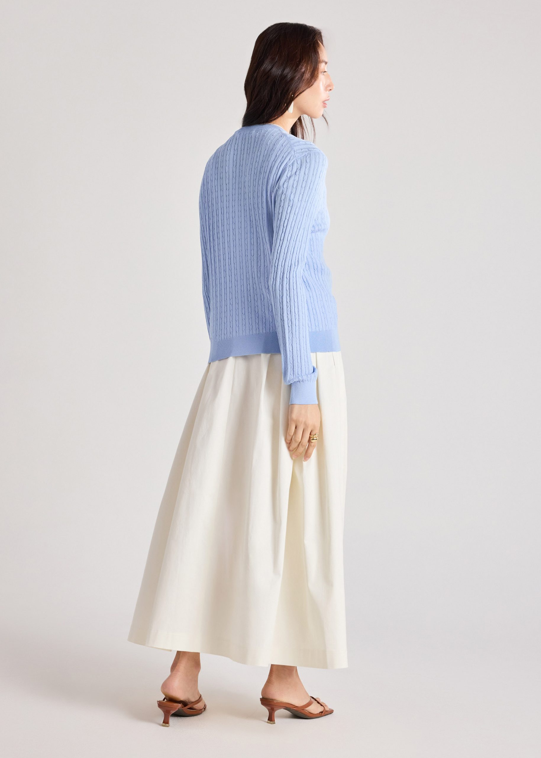 Cable Knit Cardigan - Image 29