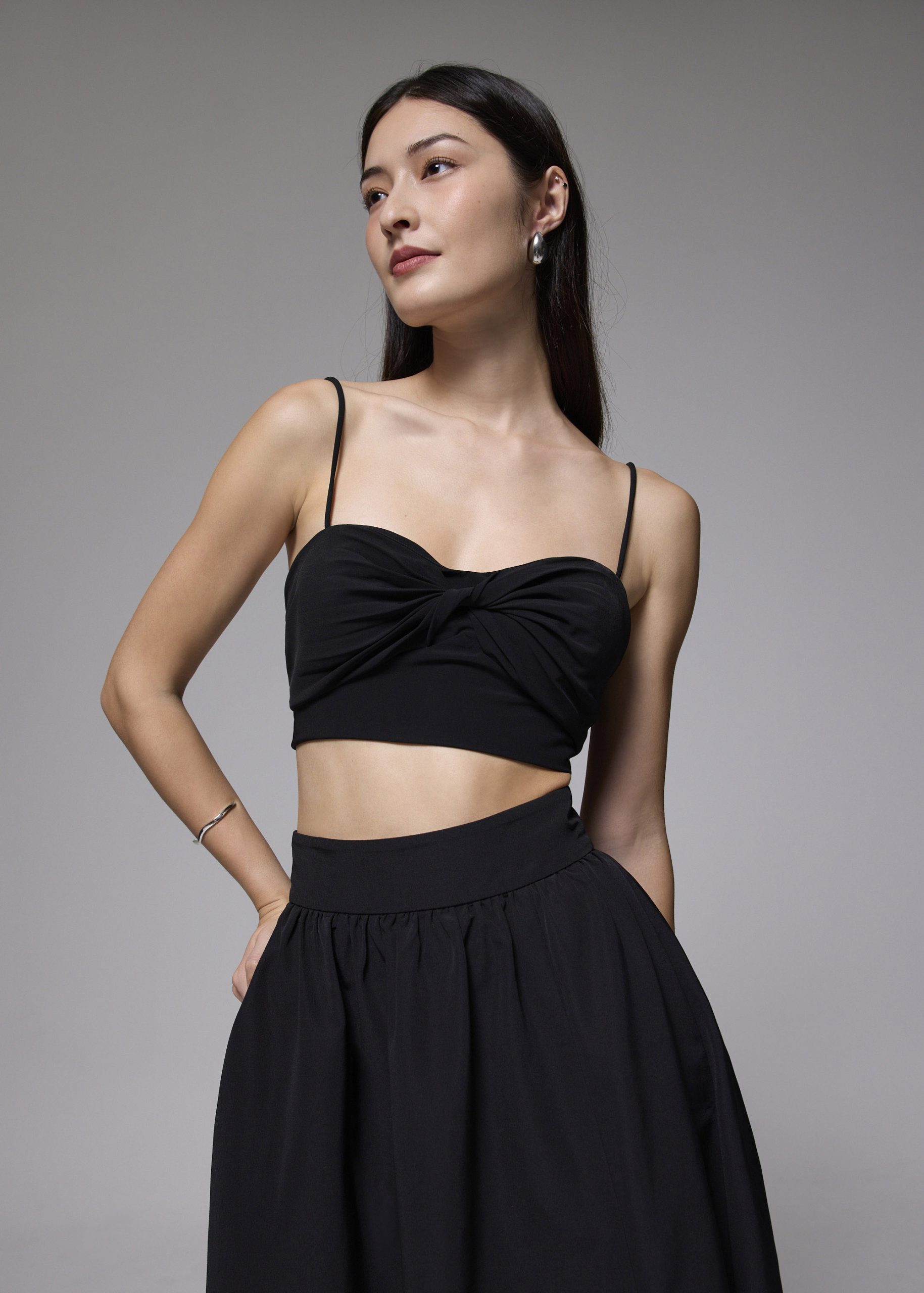 BraFree by LB Sweetheart Crop Camisole Top
