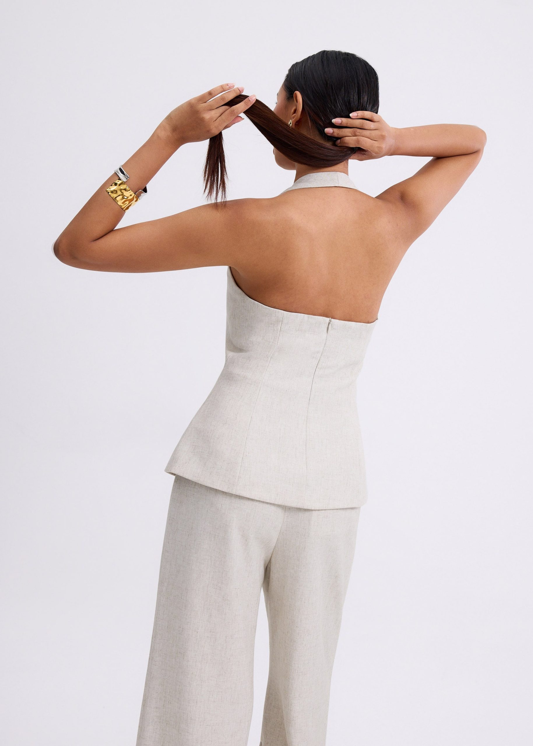 BraFree by LB Amarantha Halter Tunic Top - Image 8
