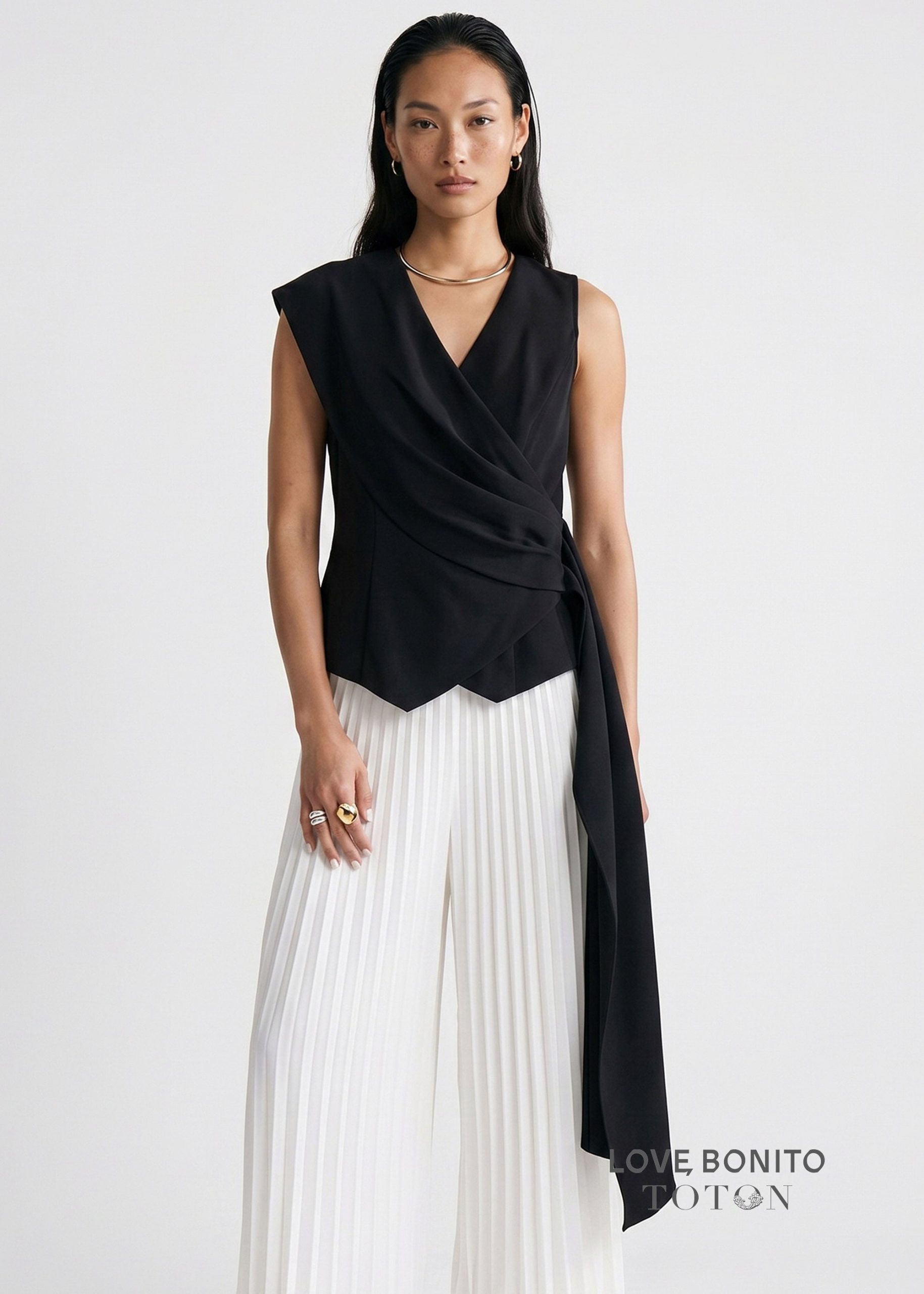 Love, Bonito x TOTON Side Sash Top - Image 2