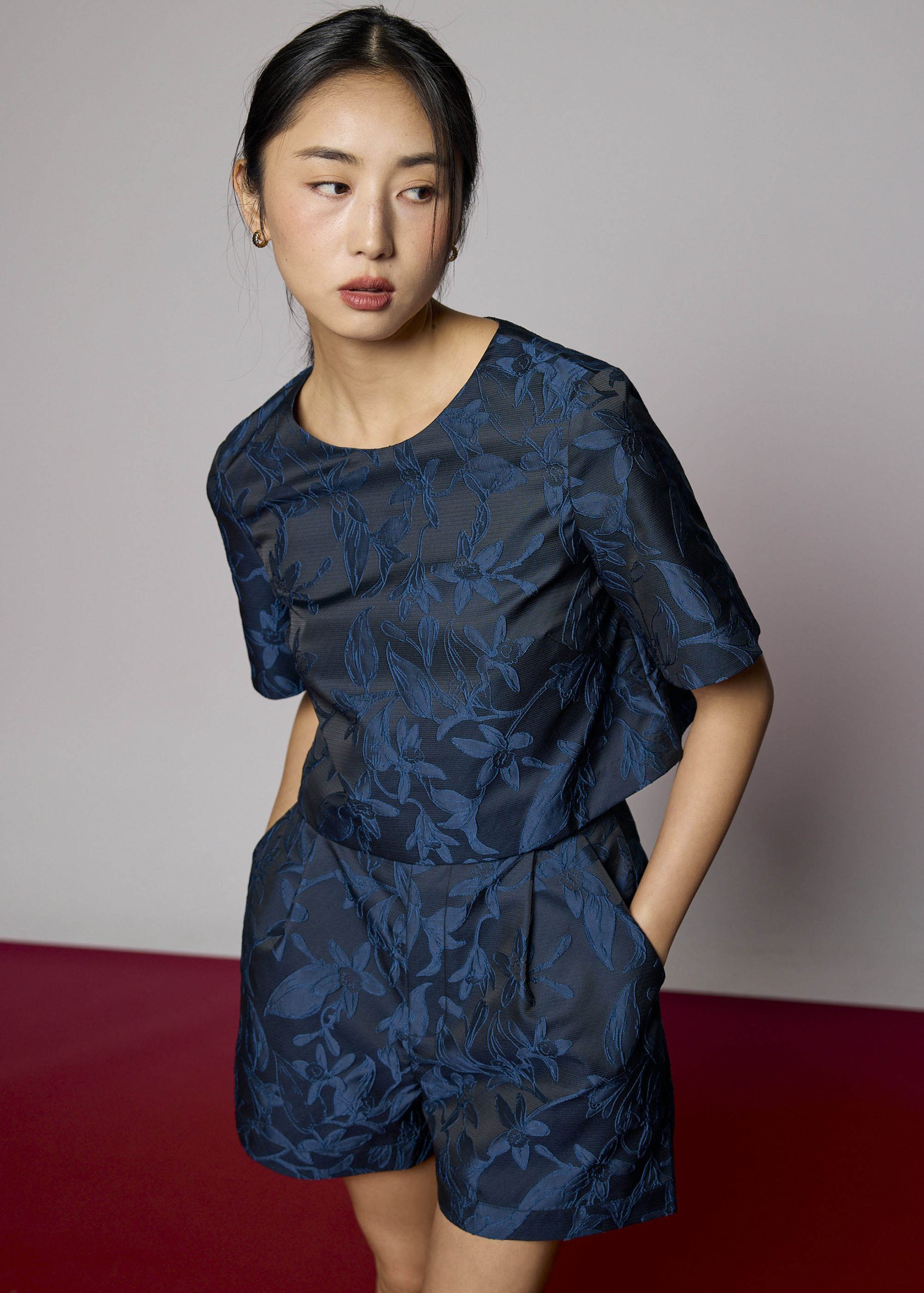 Brocade A-line Shorts - Image 4