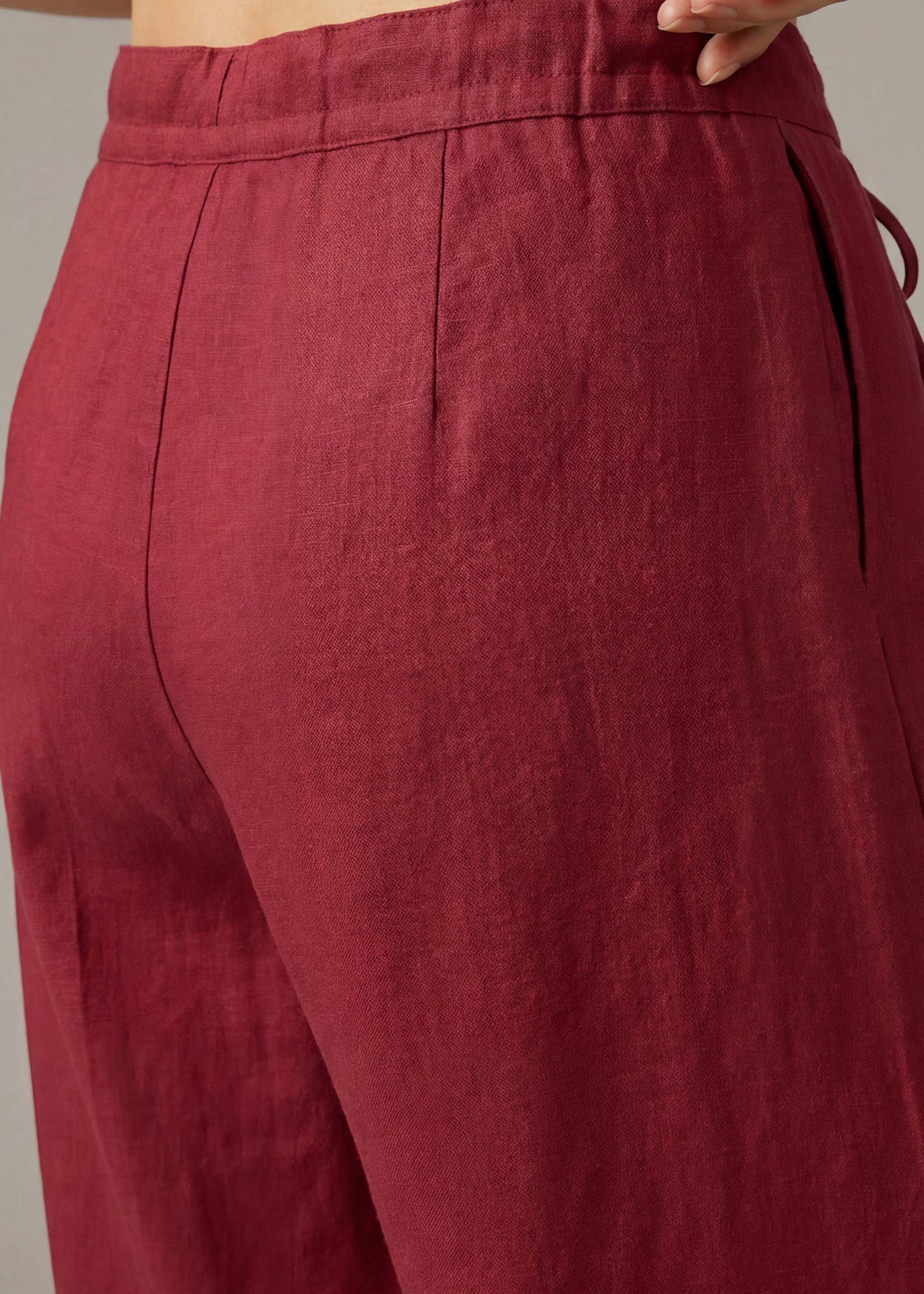 PETITE Nora Leggy??Premium Linen Pants - Image 21