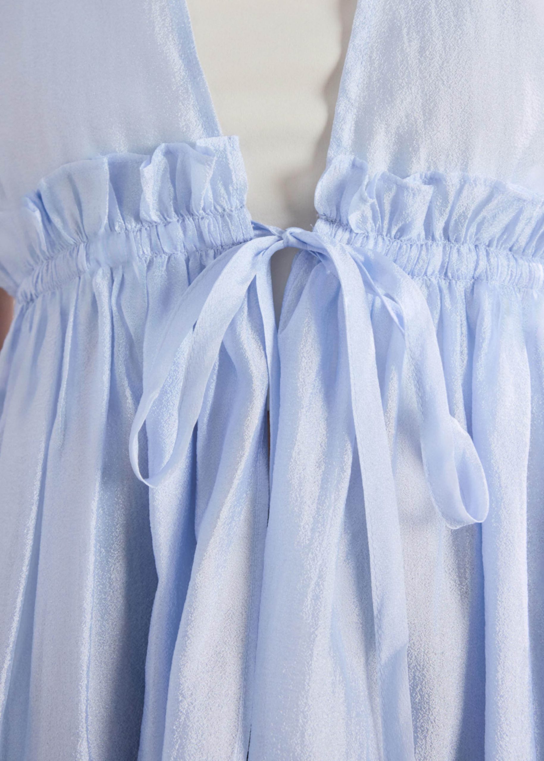 Georgette Peplum Top - Image 10