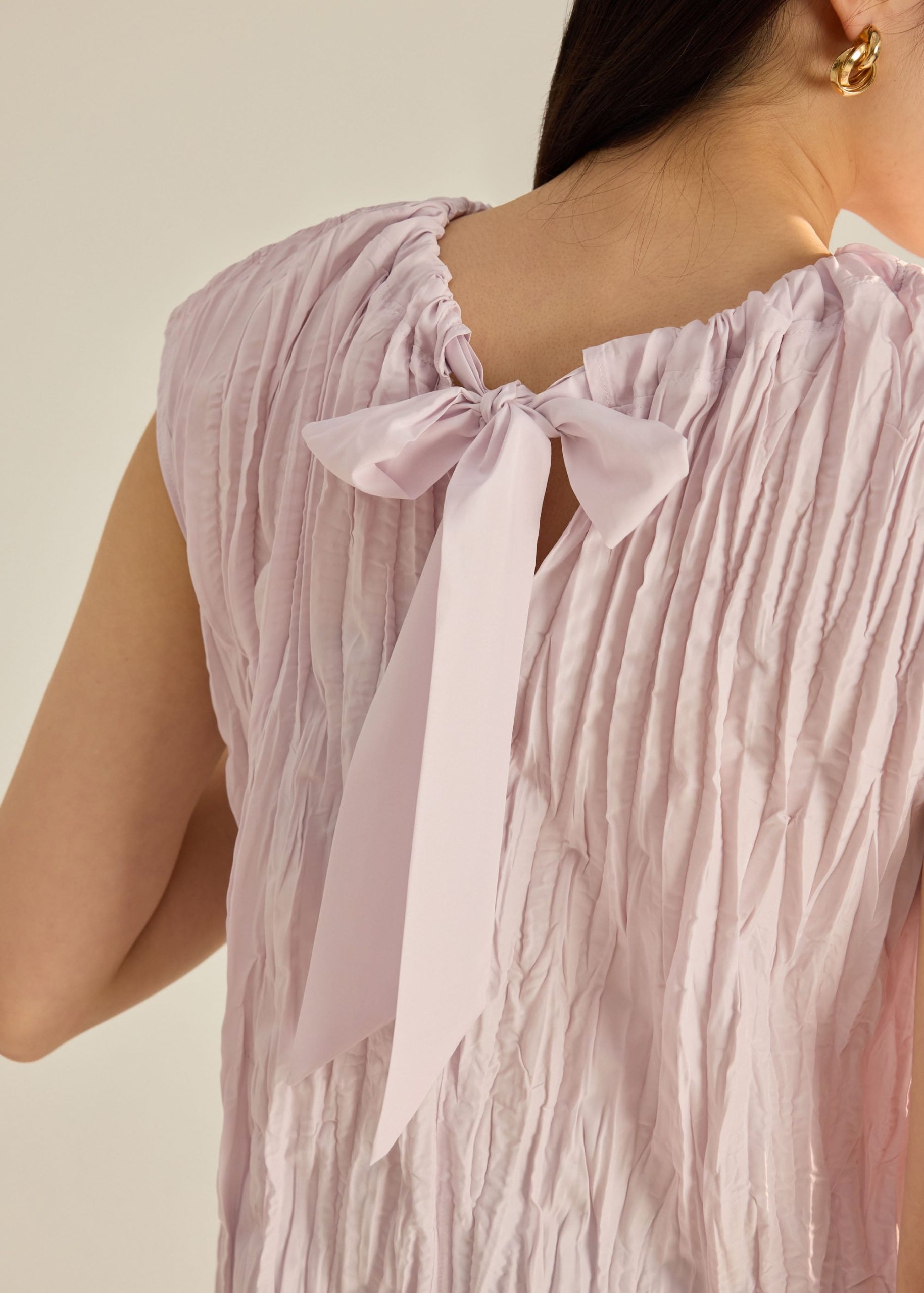 Sena Multi-way Crinkled Pleats Top - Image 10