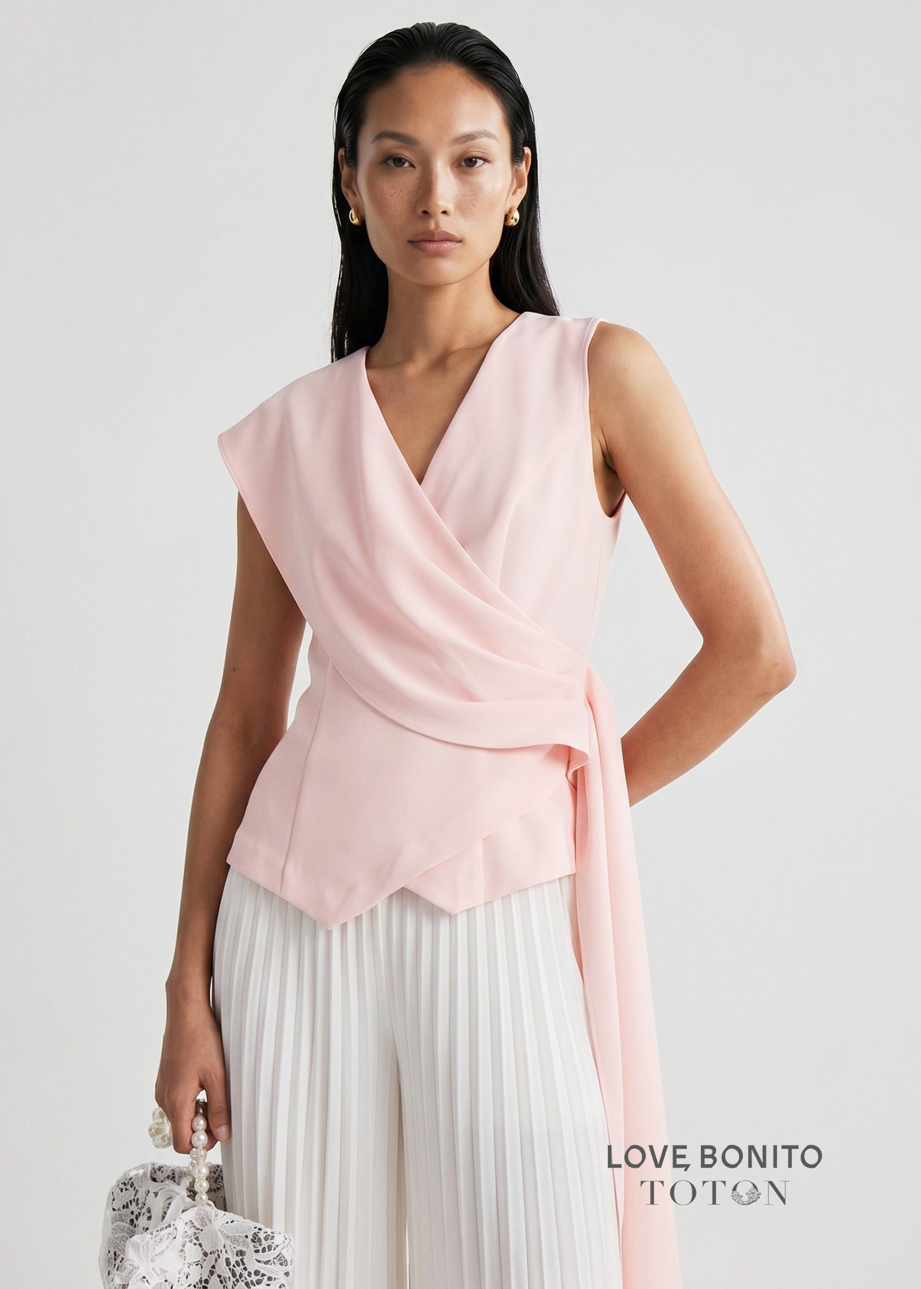 Love, Bonito x TOTON Side Sash Top - Image 17