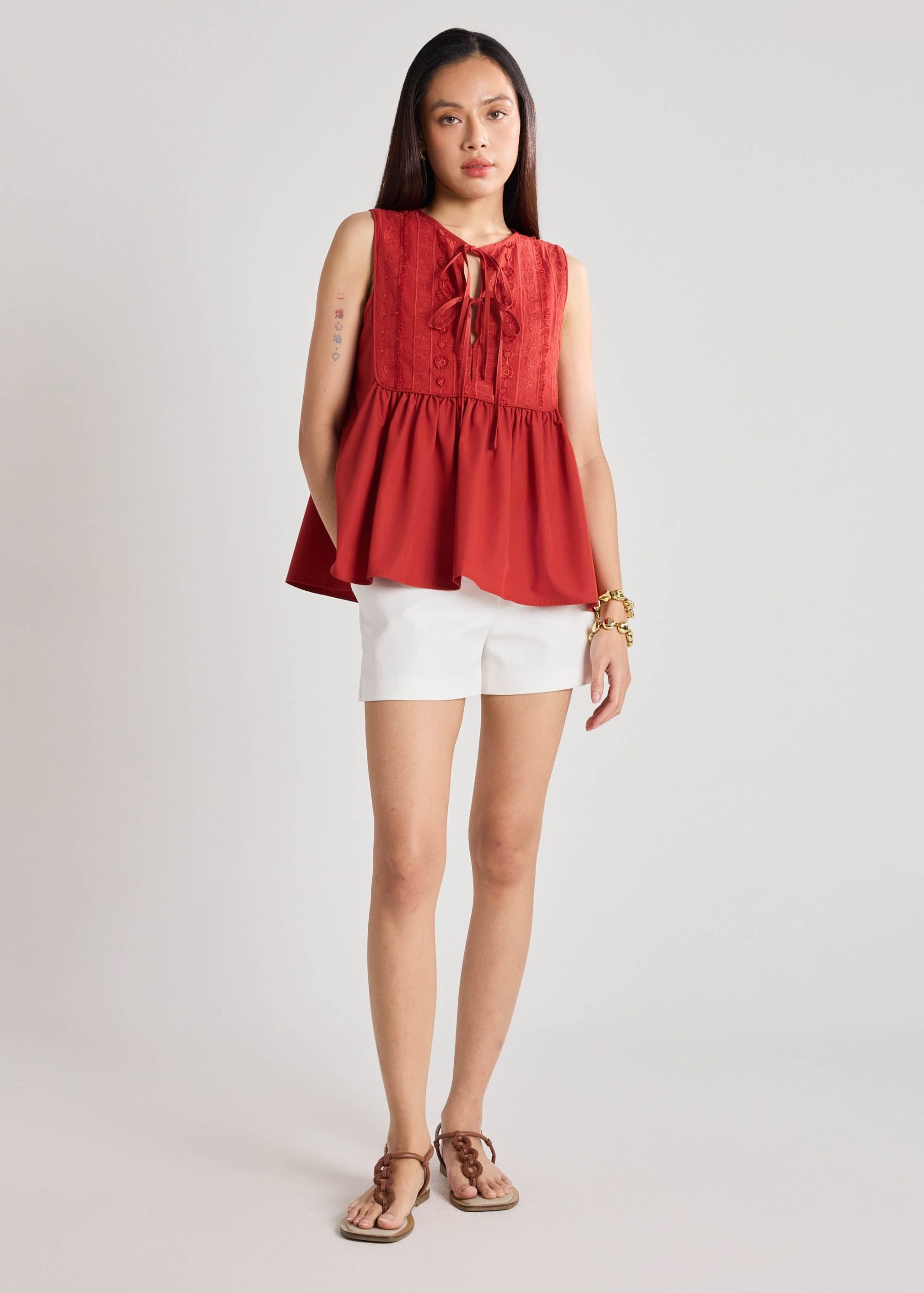 Embroidered Shell Top - Image 7