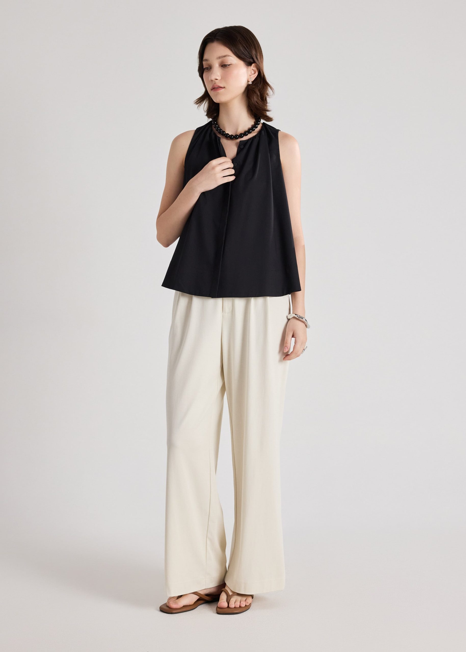 Hikari Poplin Shell Top - Image 14