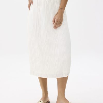 Gym Pleated Column Midi Skirt