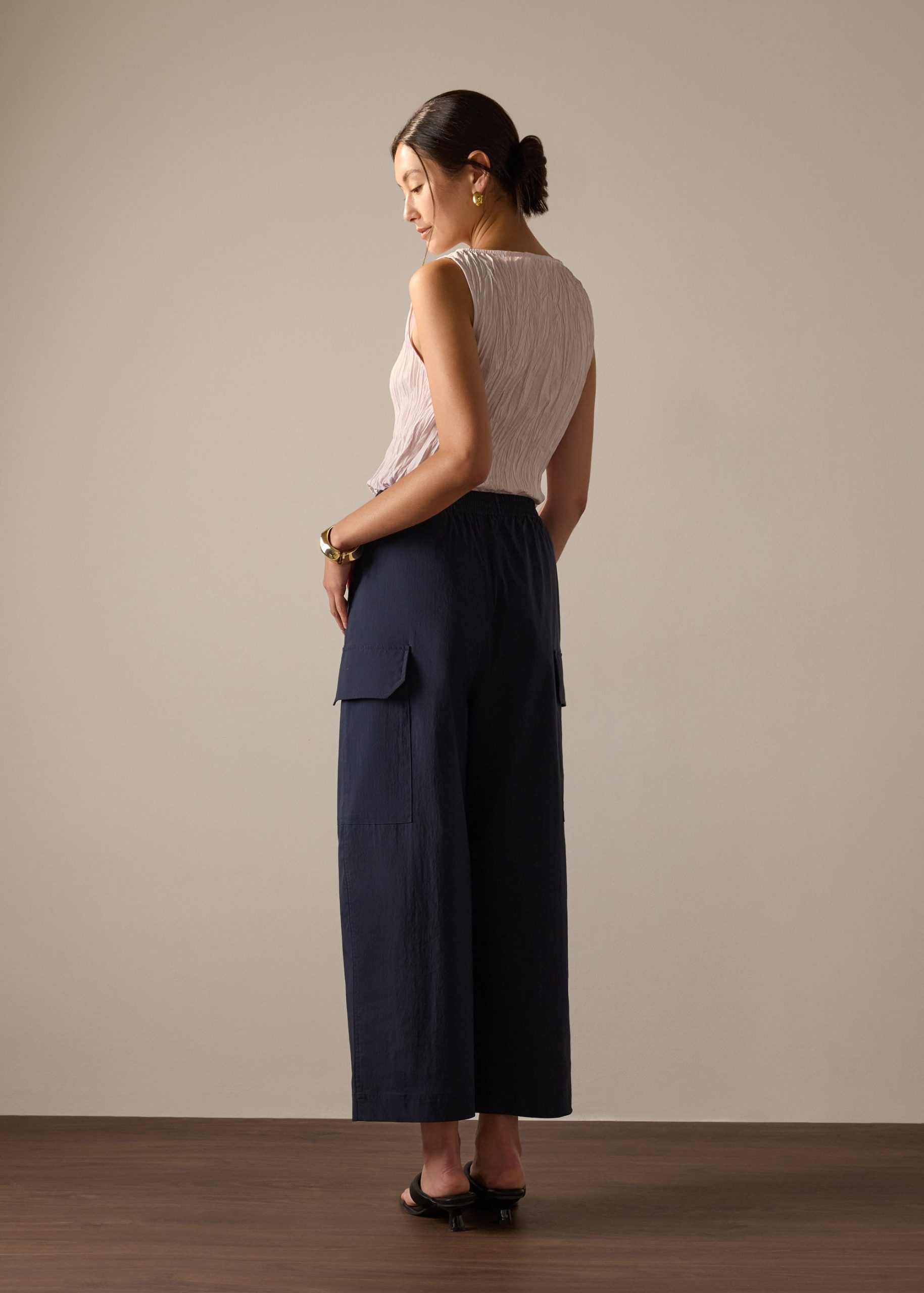 Peg Leg Cargo Pants - Image 5