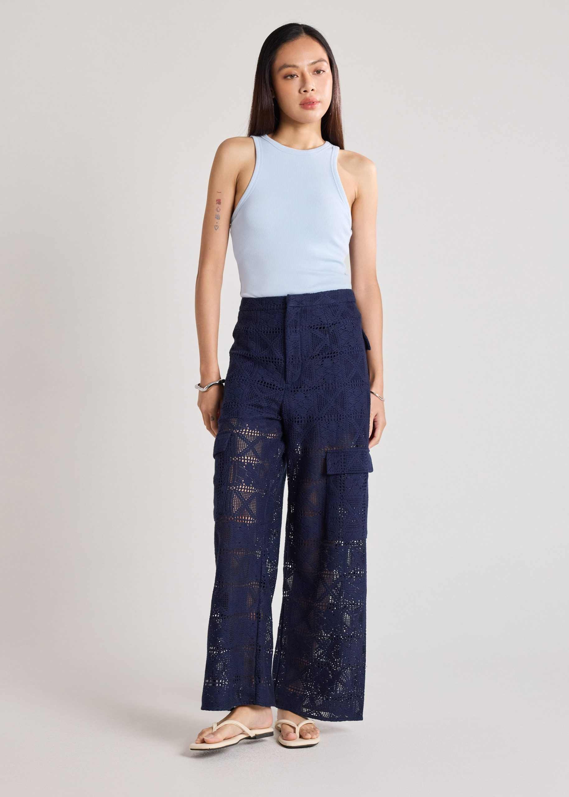 Crochet Cargo Pants - Image 2