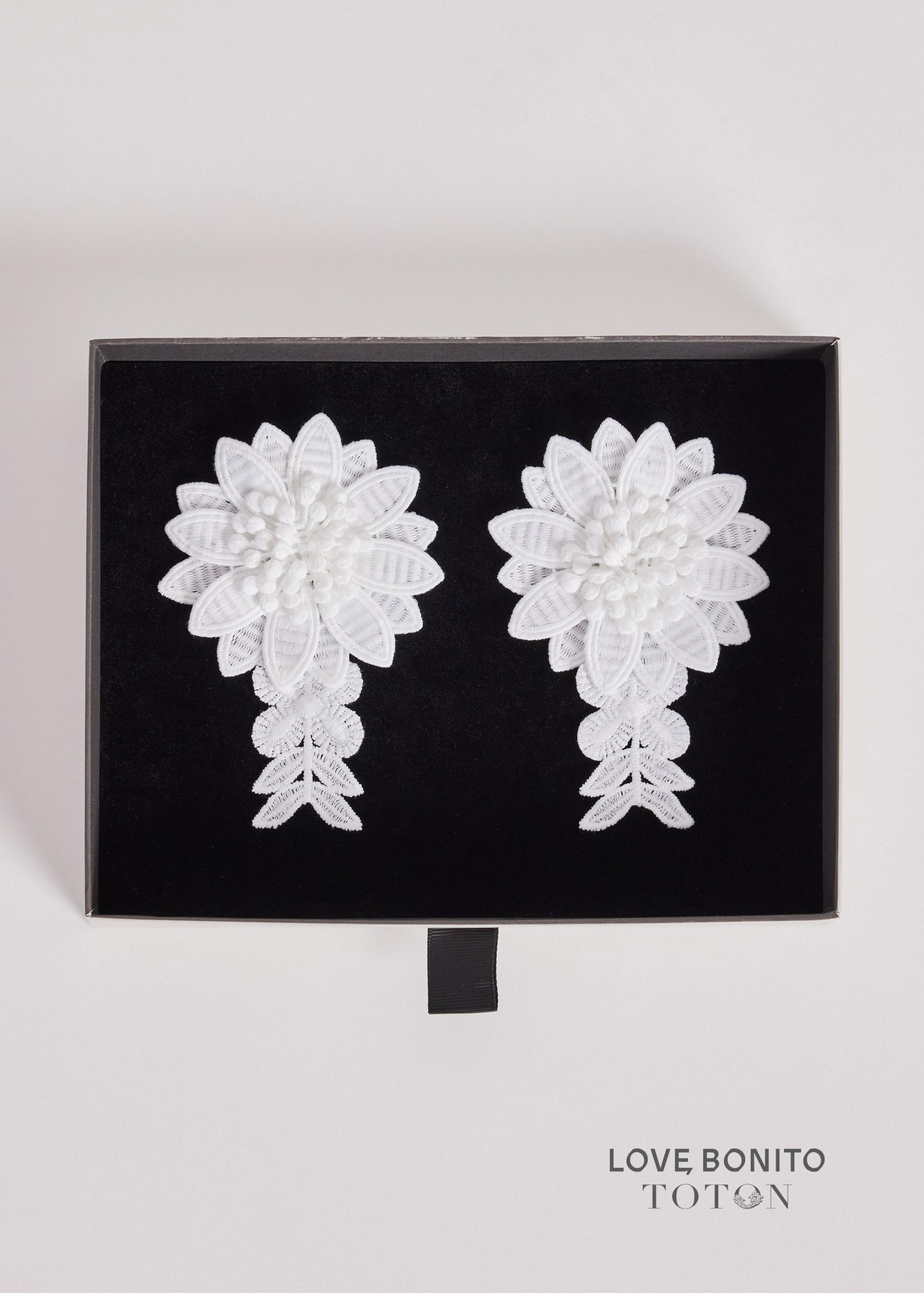 Love, Bonito x TOTON Lace Chandelier Earrings - Image 4