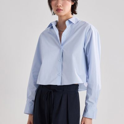 Riley RuchedReady® Crop Shirt