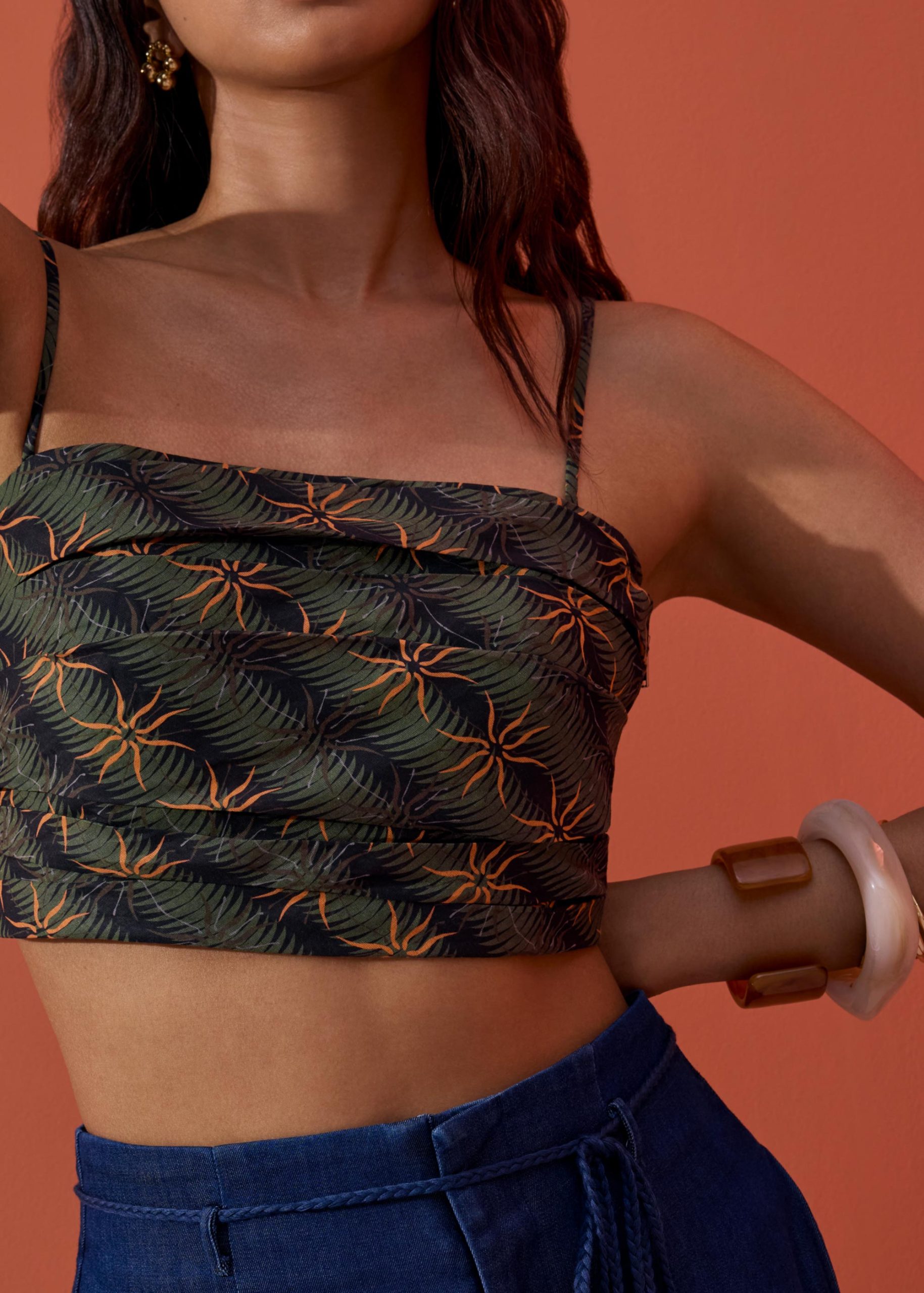Cotton Camisole Top in Desert Haze - Image 13