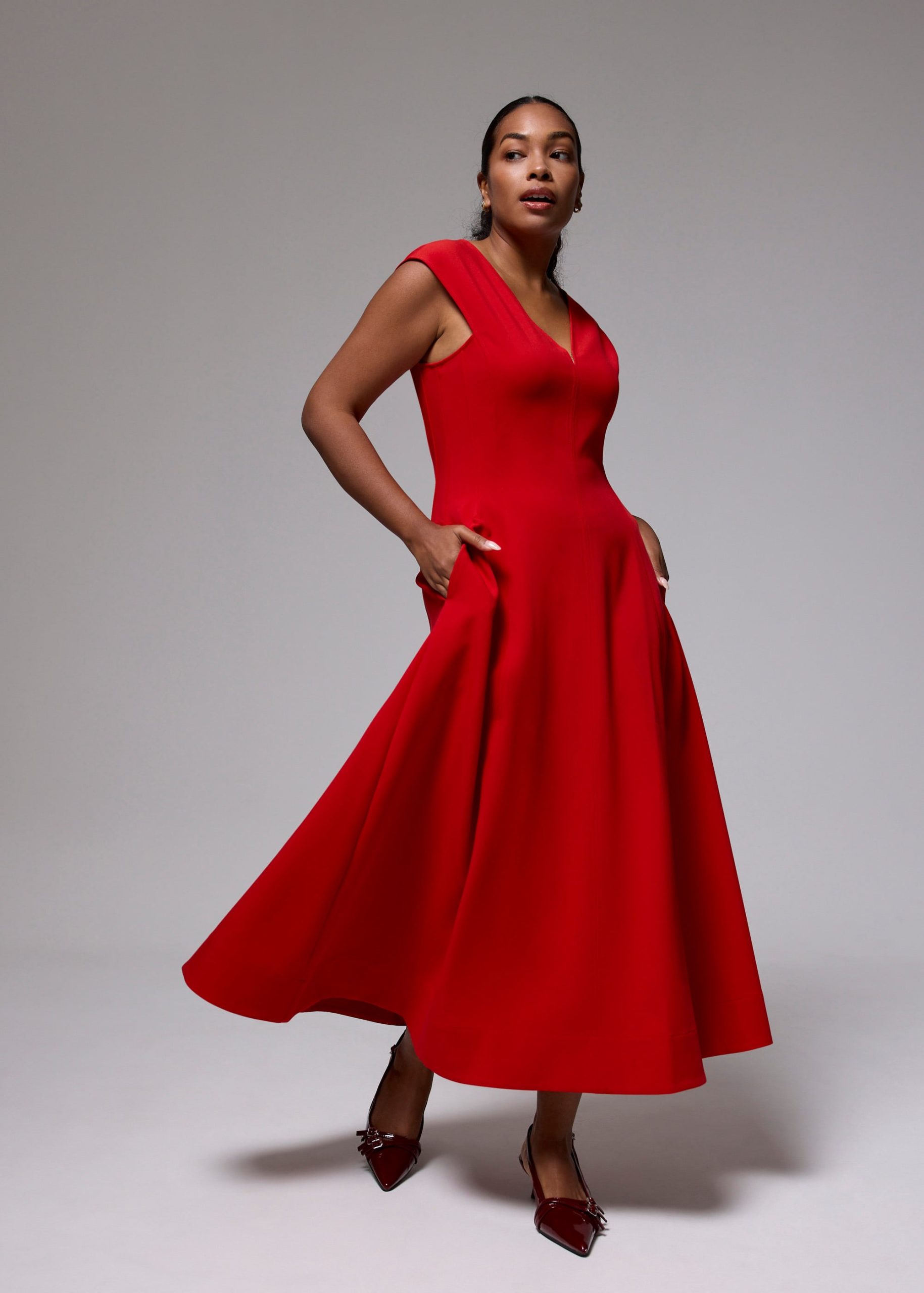 Sofi Fit & Flare Dress - Image 23