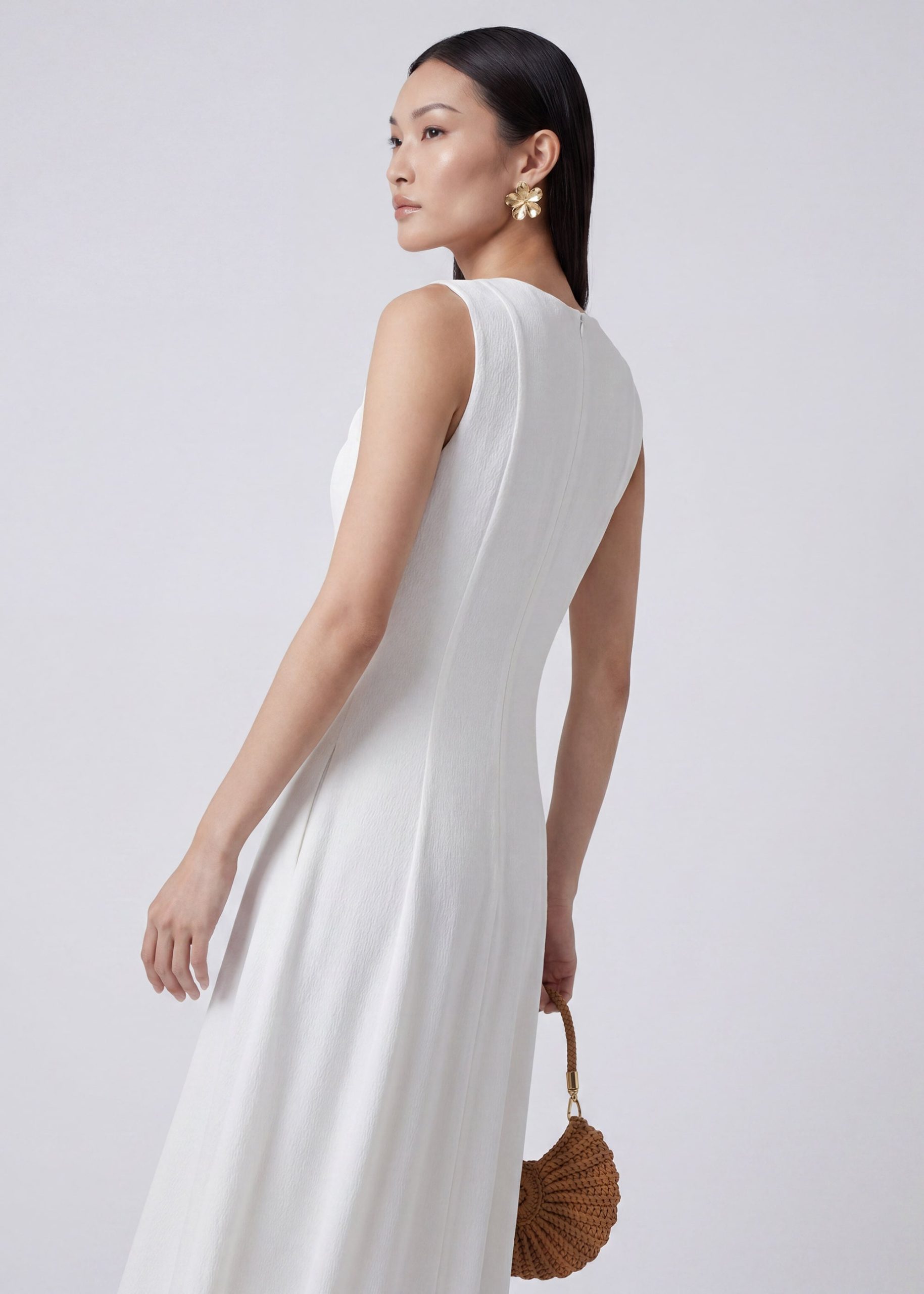 Dara Seersucker Dress - Image 13
