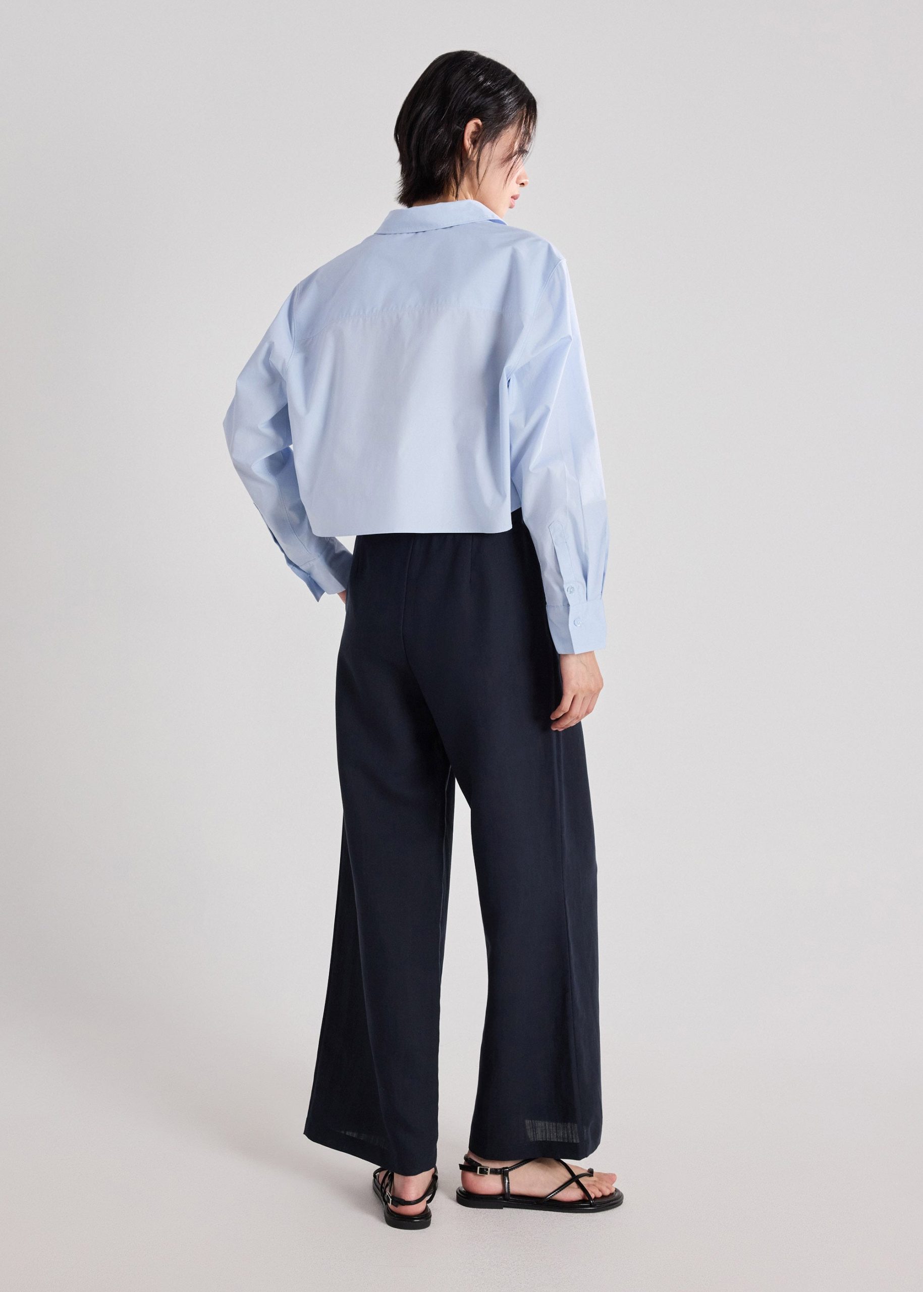 Riley RuchedReady® Crop Shirt - Image 17