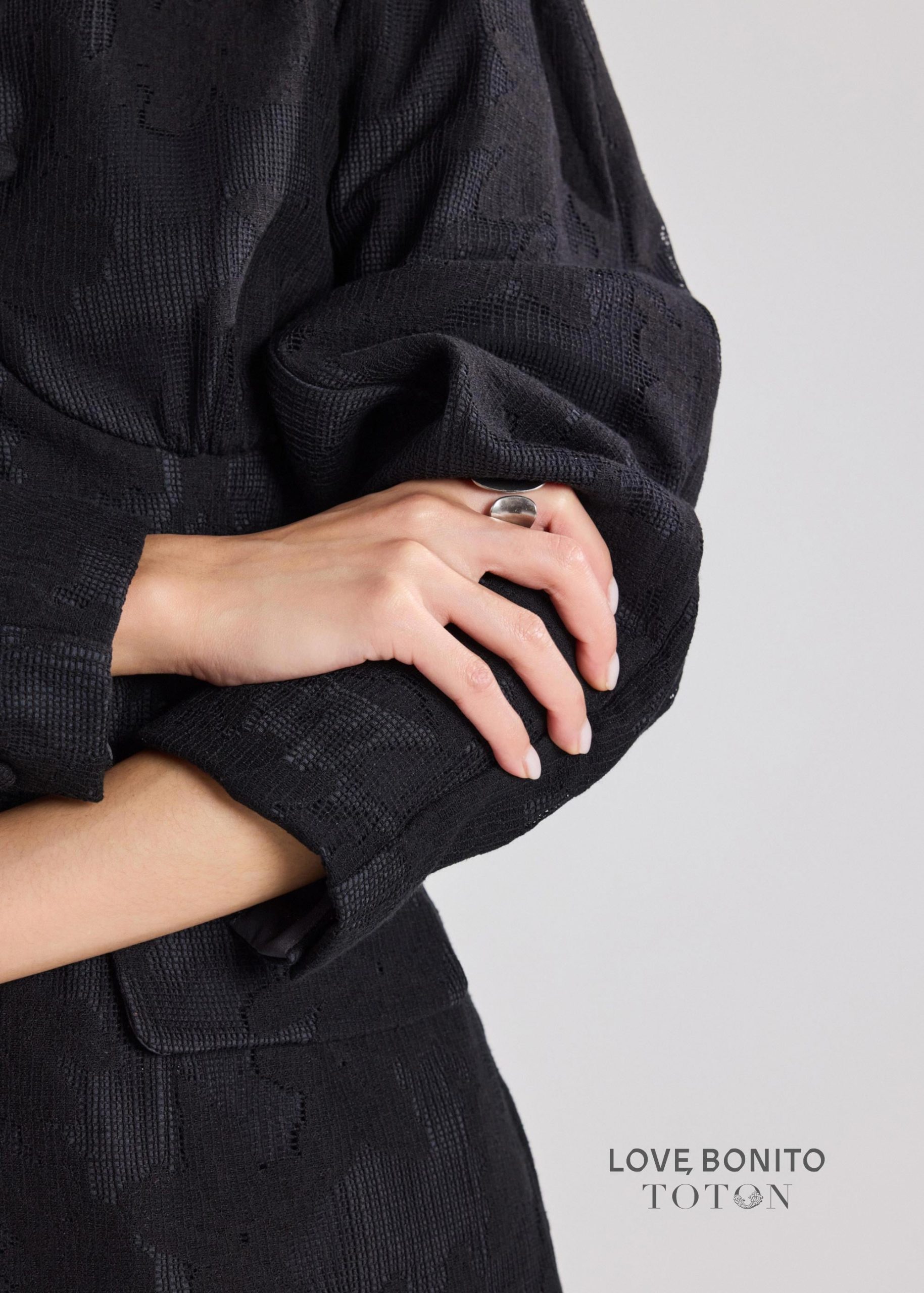 Love, Bonito x TOTON RuchedReady® Lace Blazer - Image 6