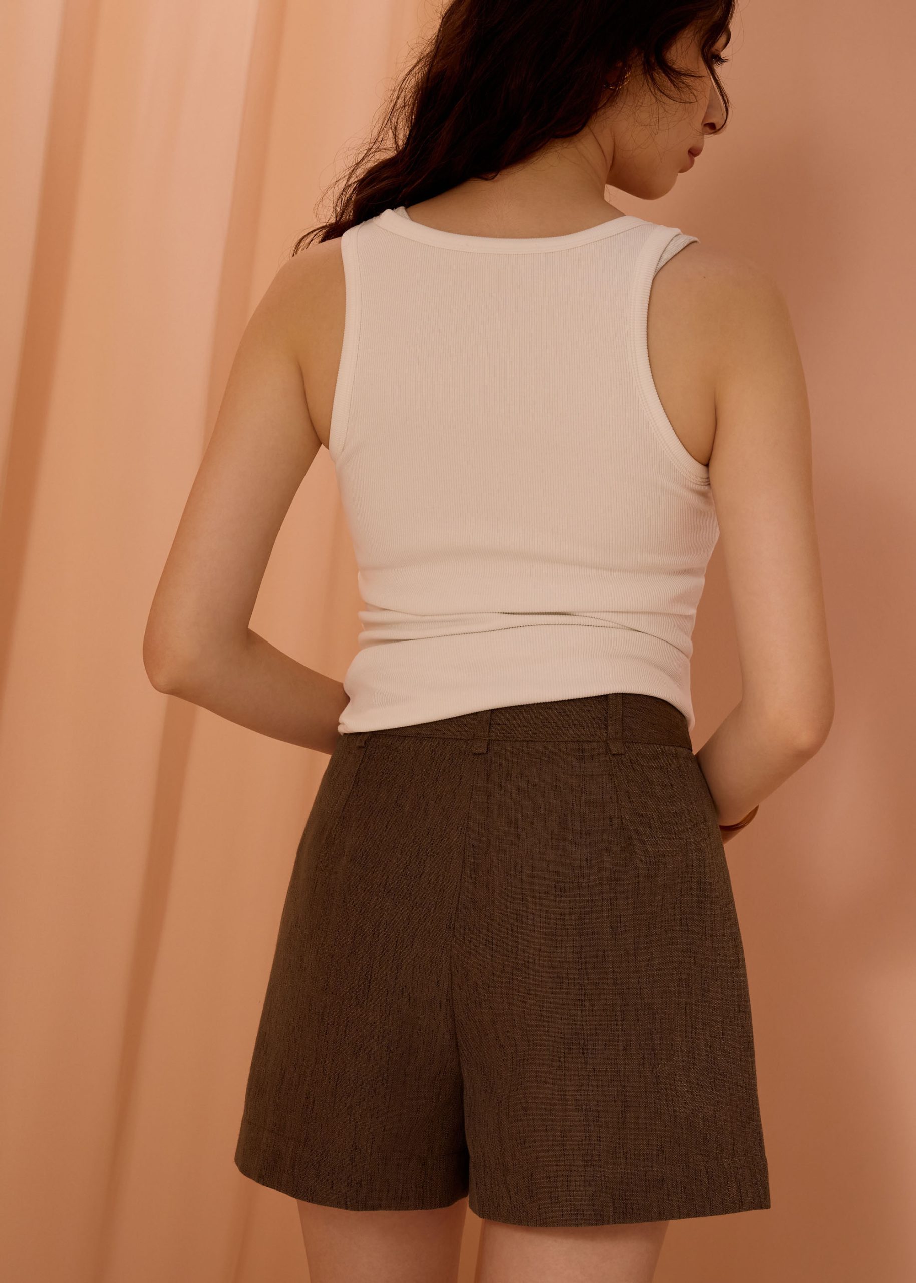 Frankie Textured Classic Bermuda Shorts - Image 27