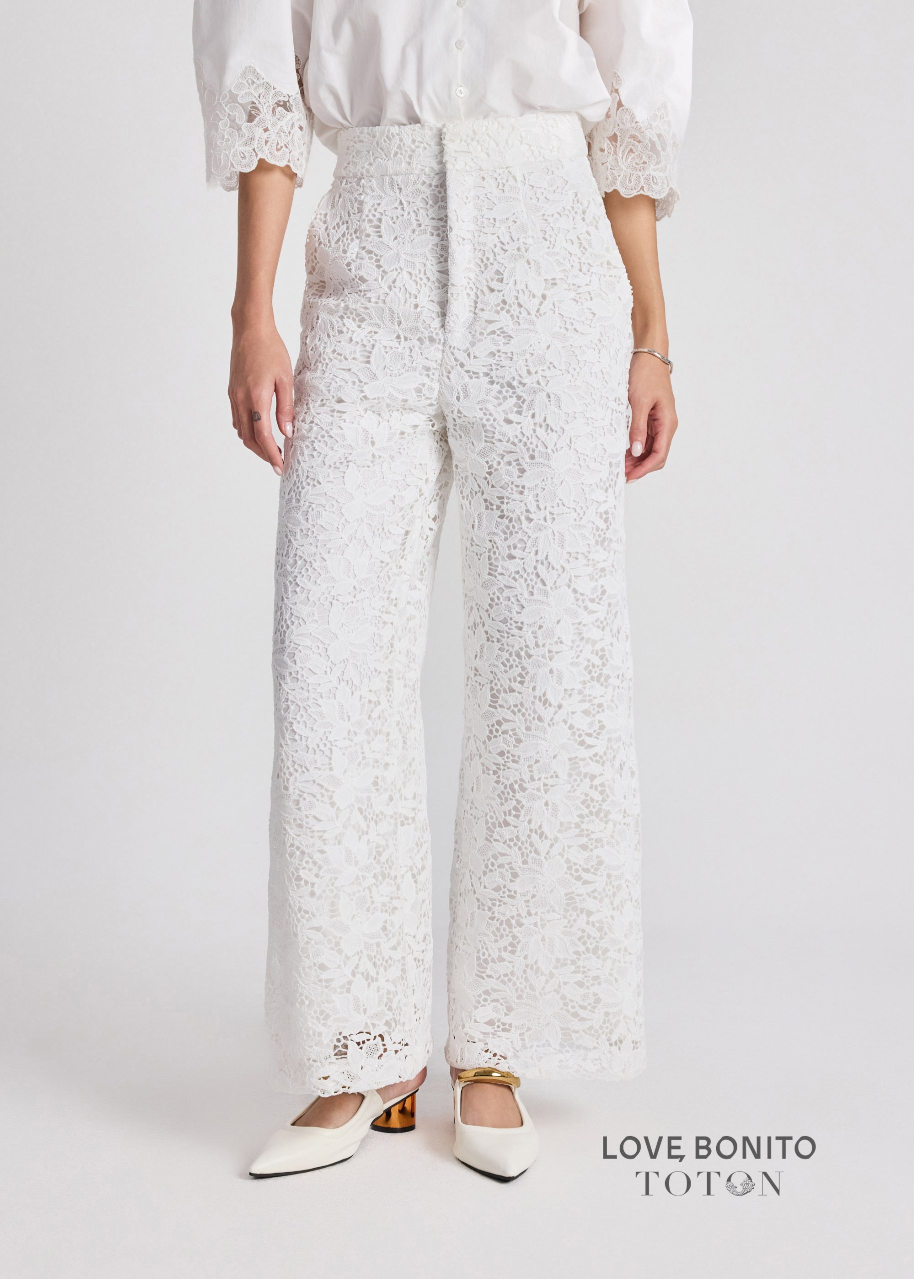 Love, Bonito x TOTON Leggy??Lace Pants - Image 9