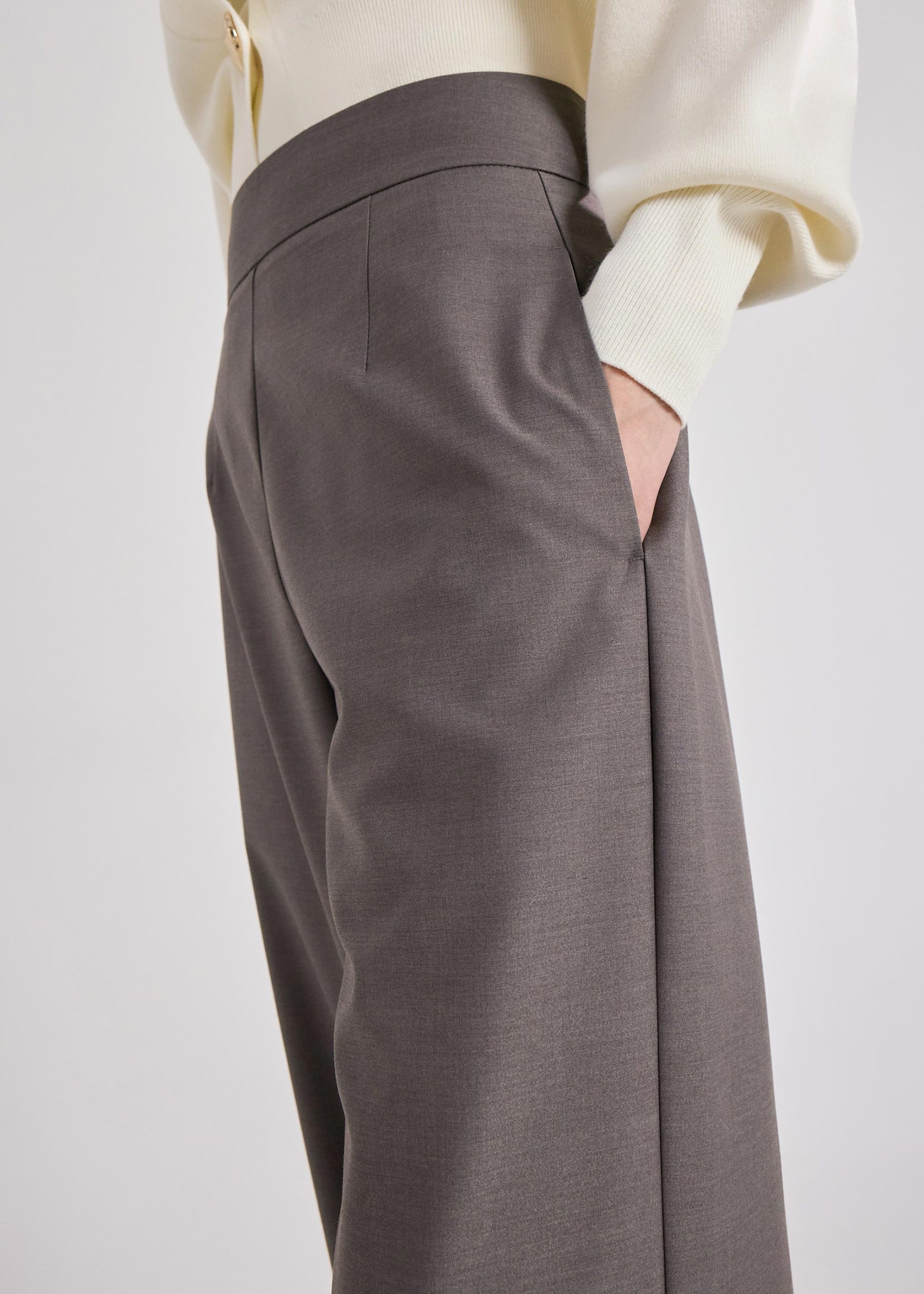 PETITE Moira Leggy??Cool-Touch Suiting Pants - Image 6