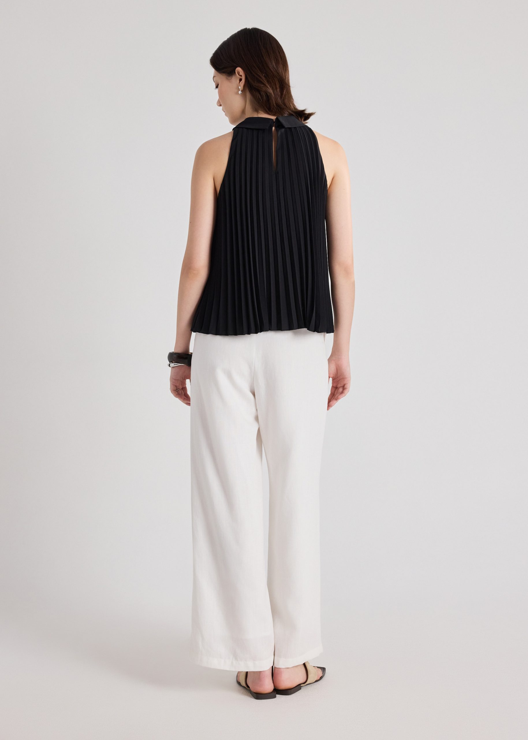 Izumi Sunray Pleated Top - Image 4