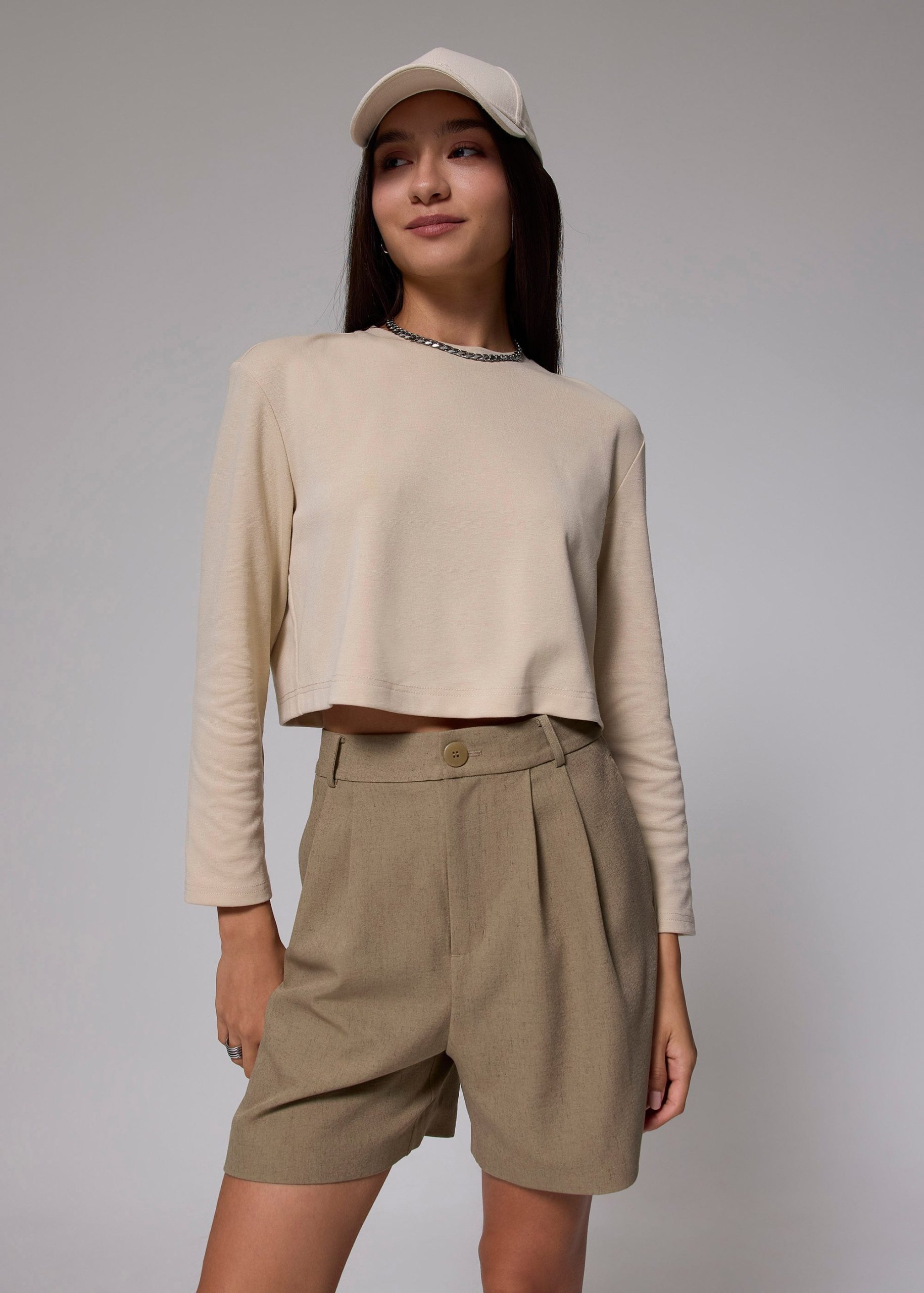 High Waist A-line Shorts - Image 7