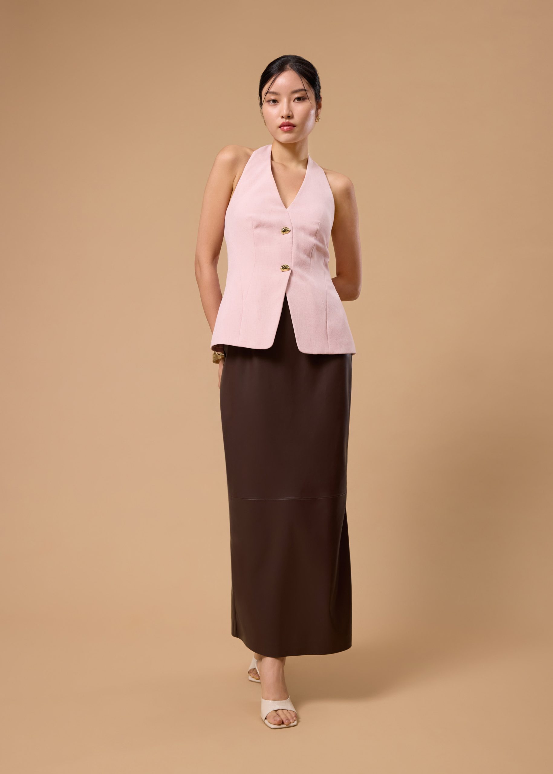 BraFree by LB Amarantha Halter Tunic Top - Image 11