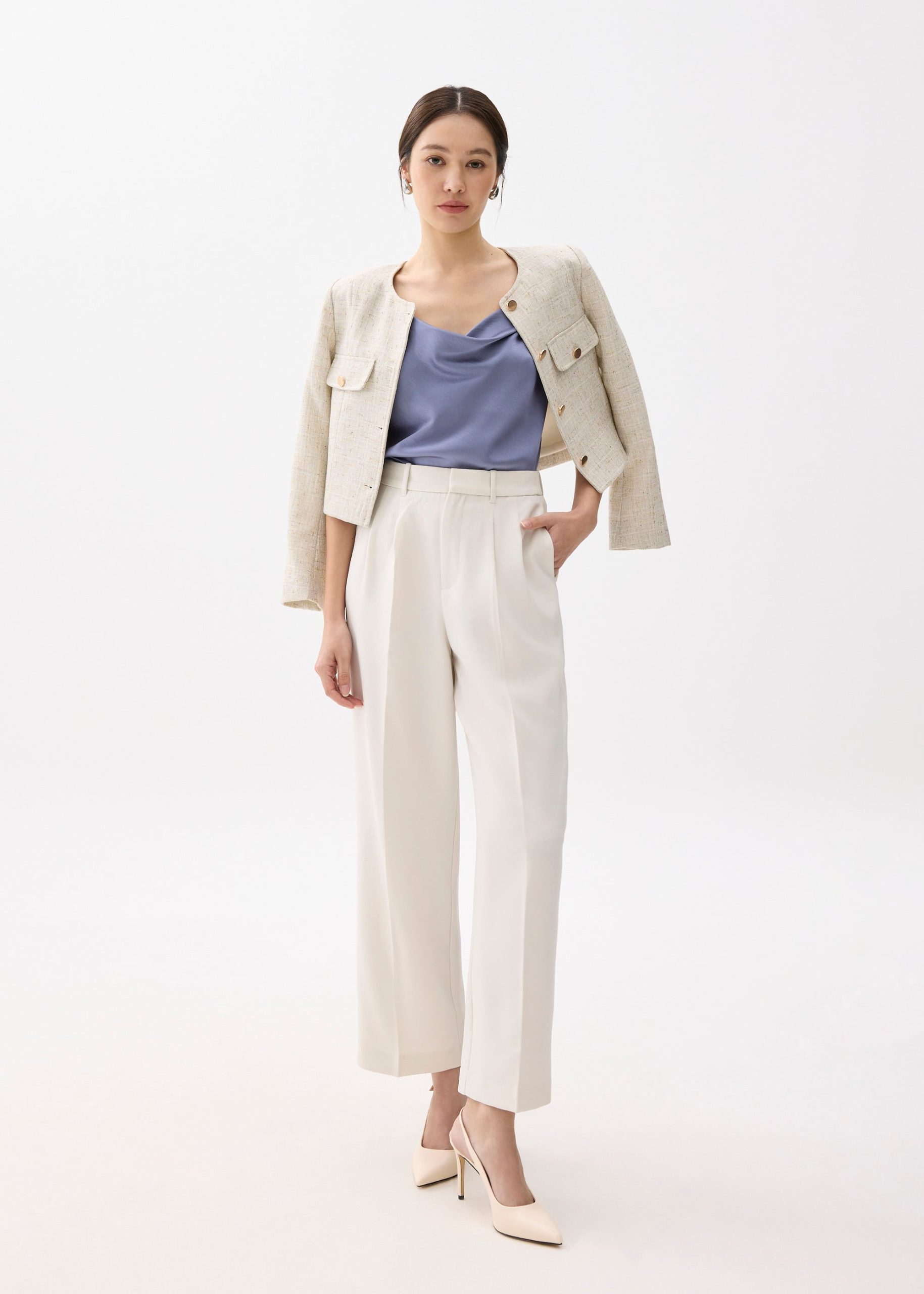 Sophia Cowl Neck Camisole Top - Image 29