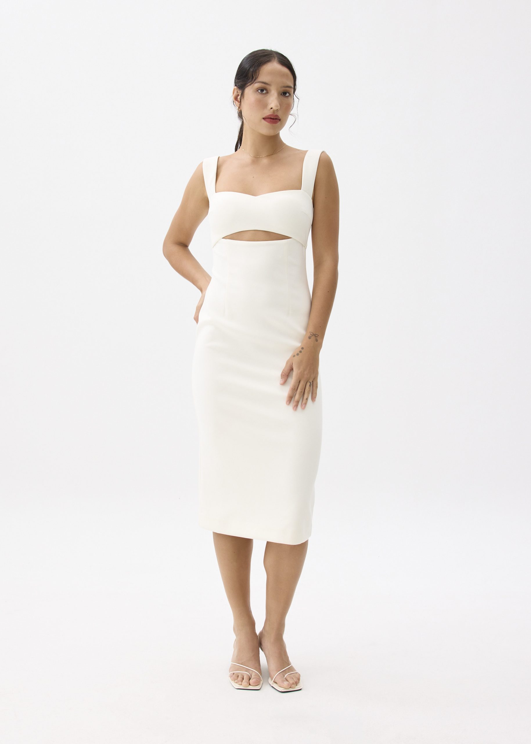 BraFree by LB Nicole Cut Out Midi Dress - Image 11
