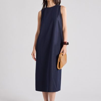 Anitra Chambray Shift Dress