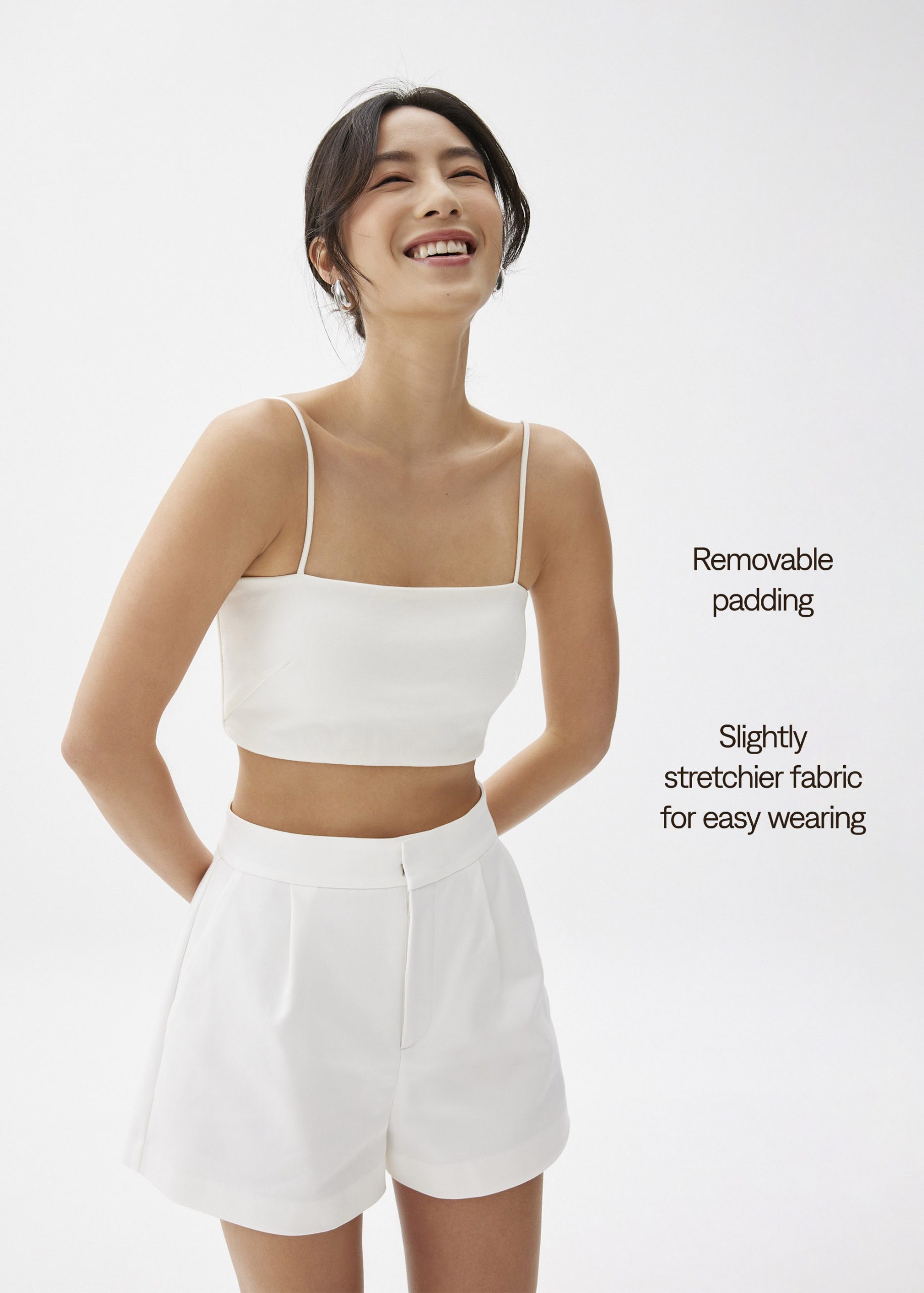 BraFree by LB Joey Crop Camisole Top - Image 18