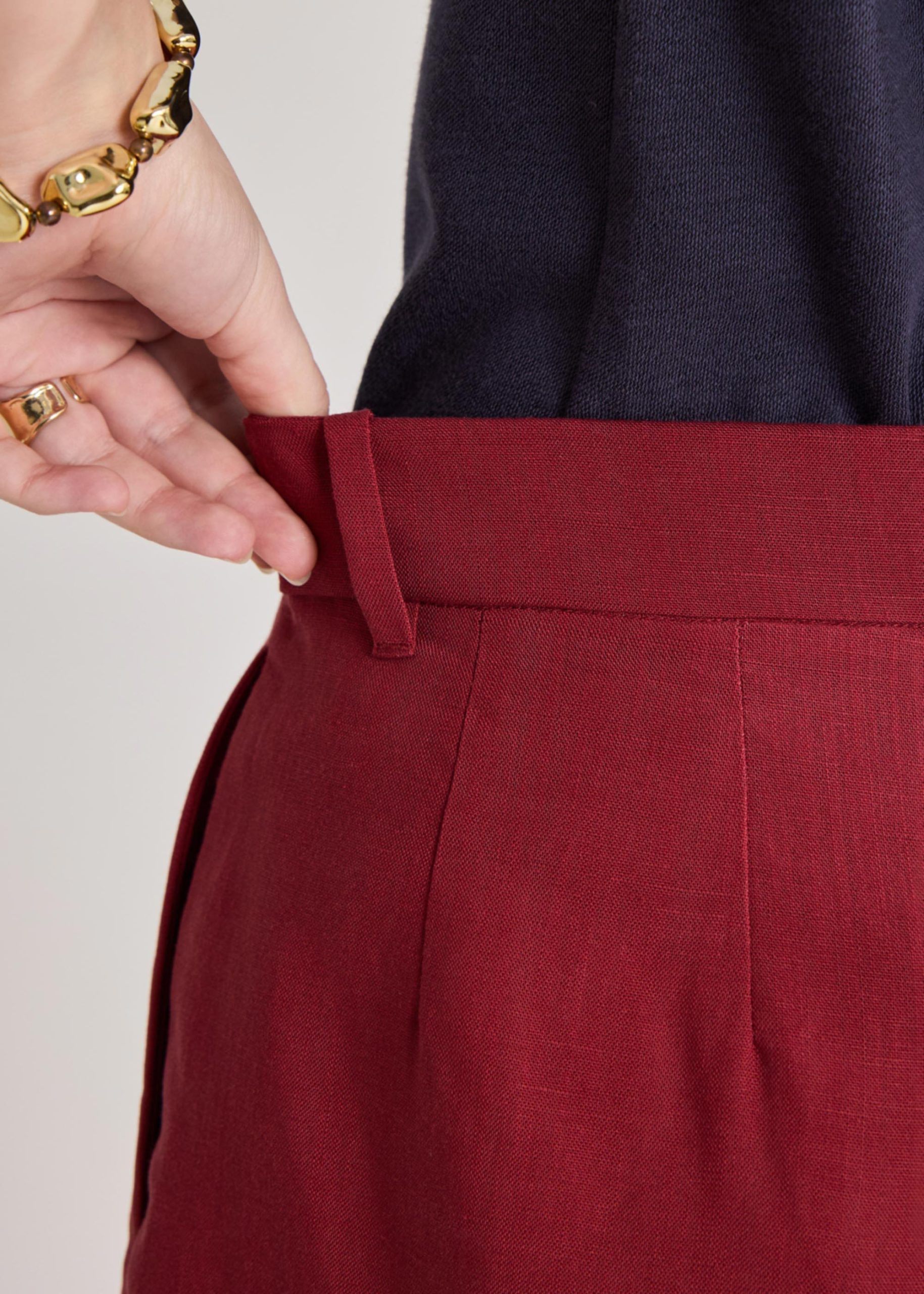 Lana Premium Linen Shorts - Image 29