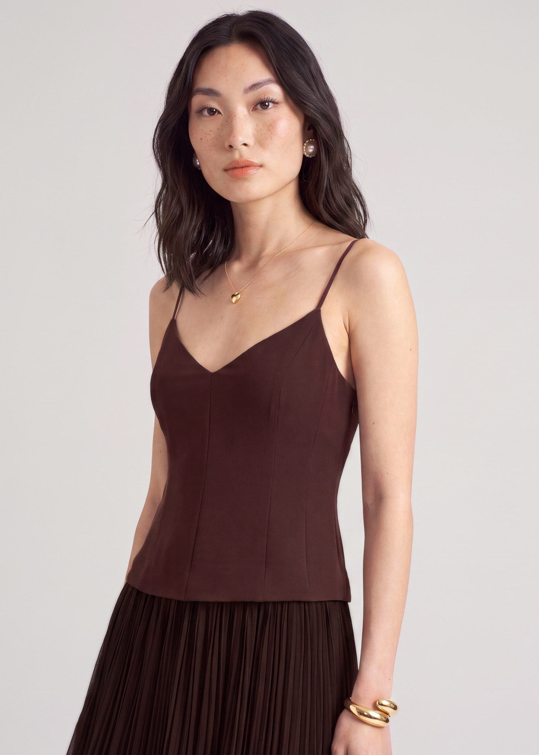 Pleated Fit & Flare Dress - Image 16