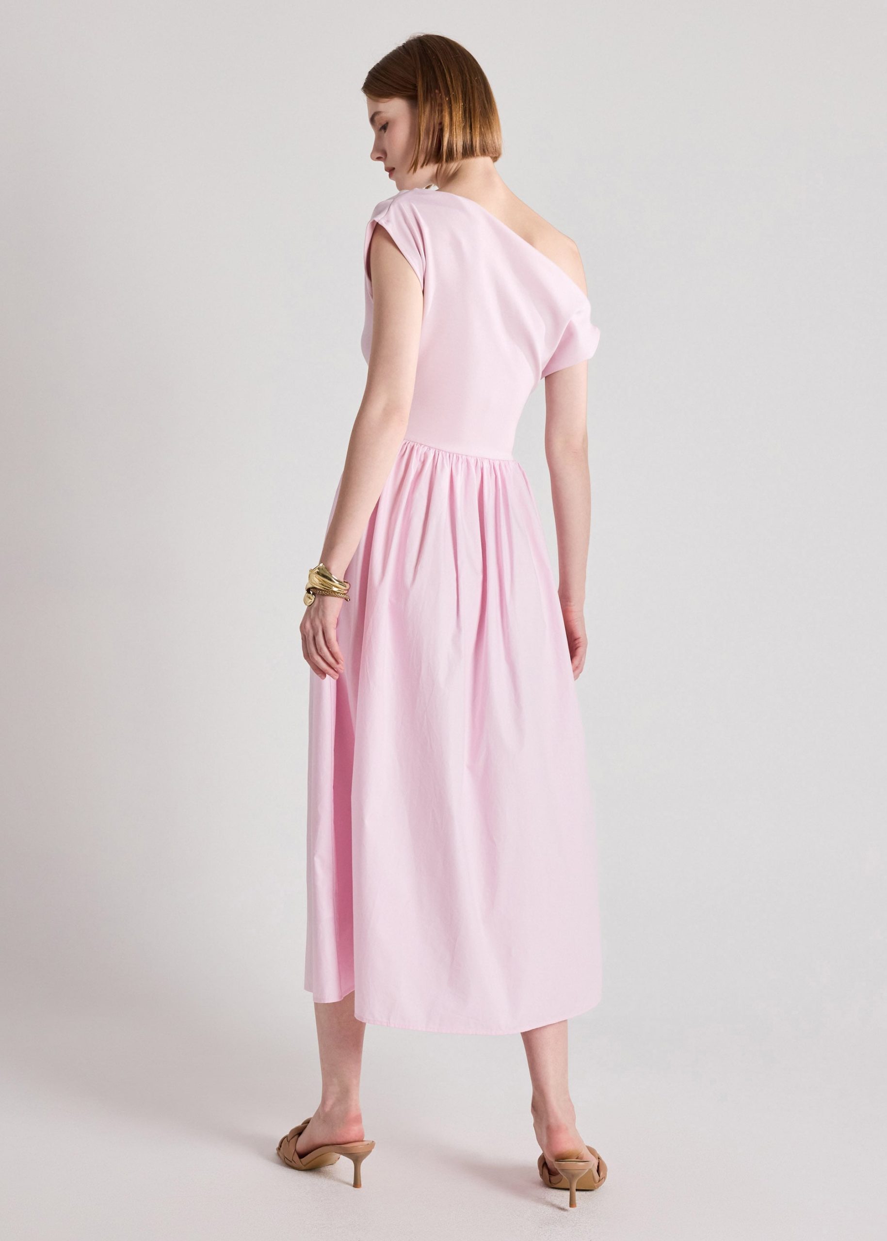 Asymmetric Fit & Flare Midaxi Dress - Image 20