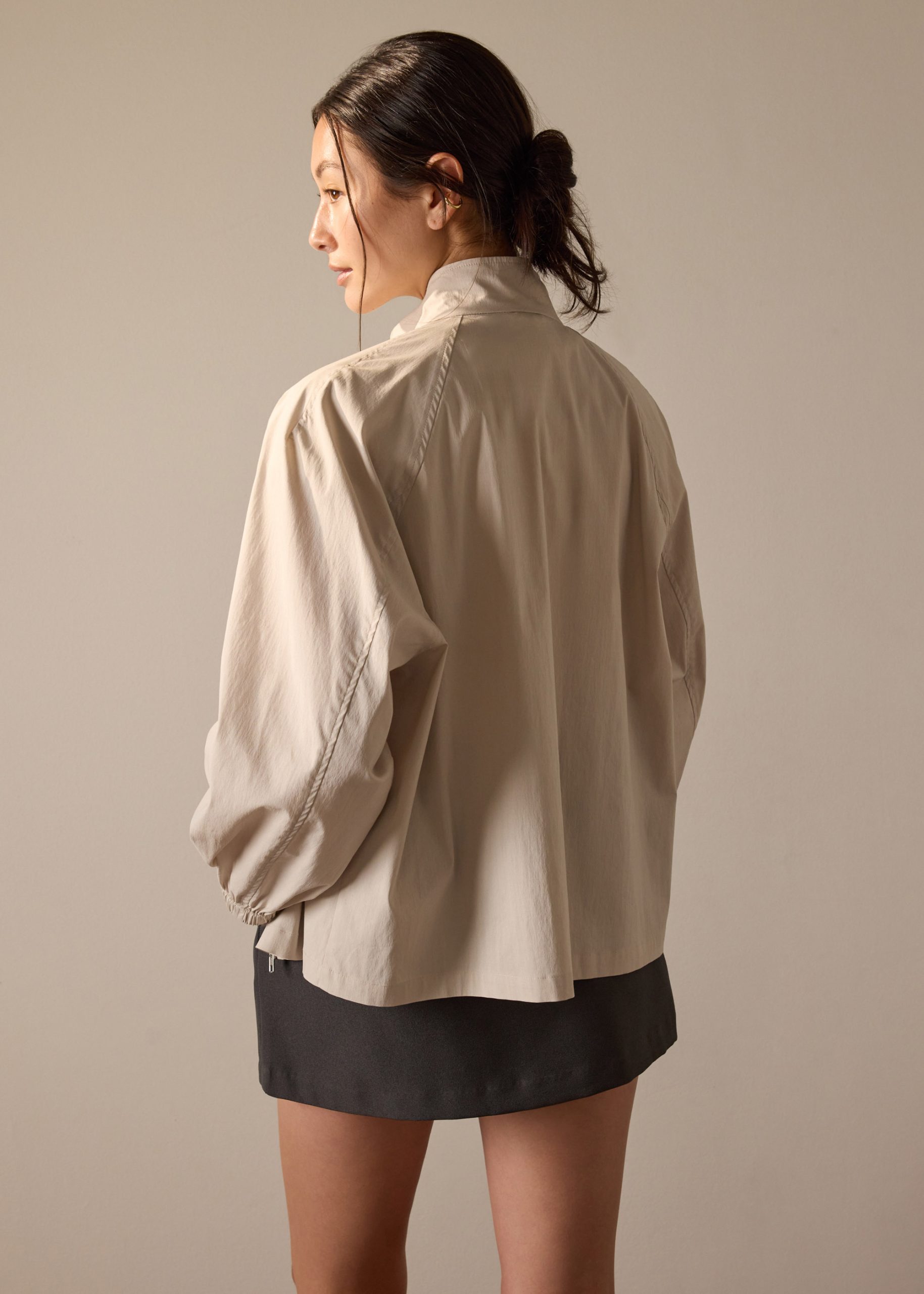 Oversized Turtleneck Jacket - Image 13