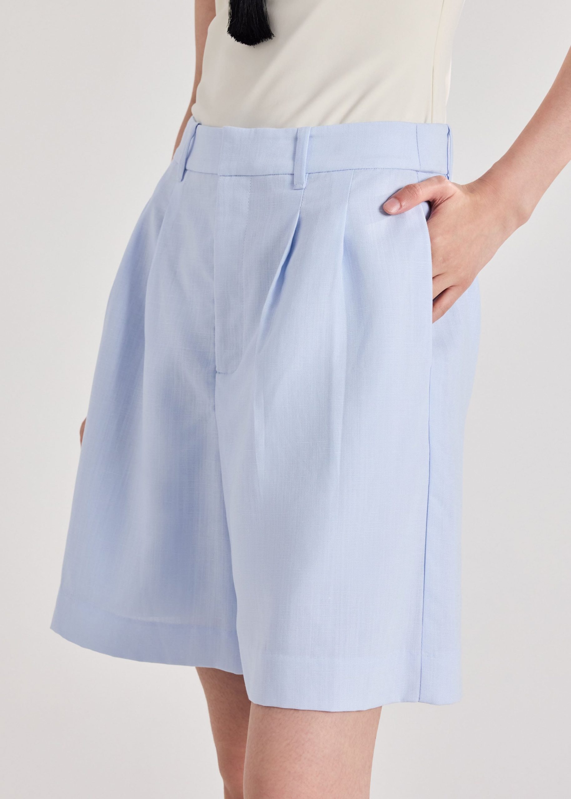 Lana Premium Linen Shorts - Image 23