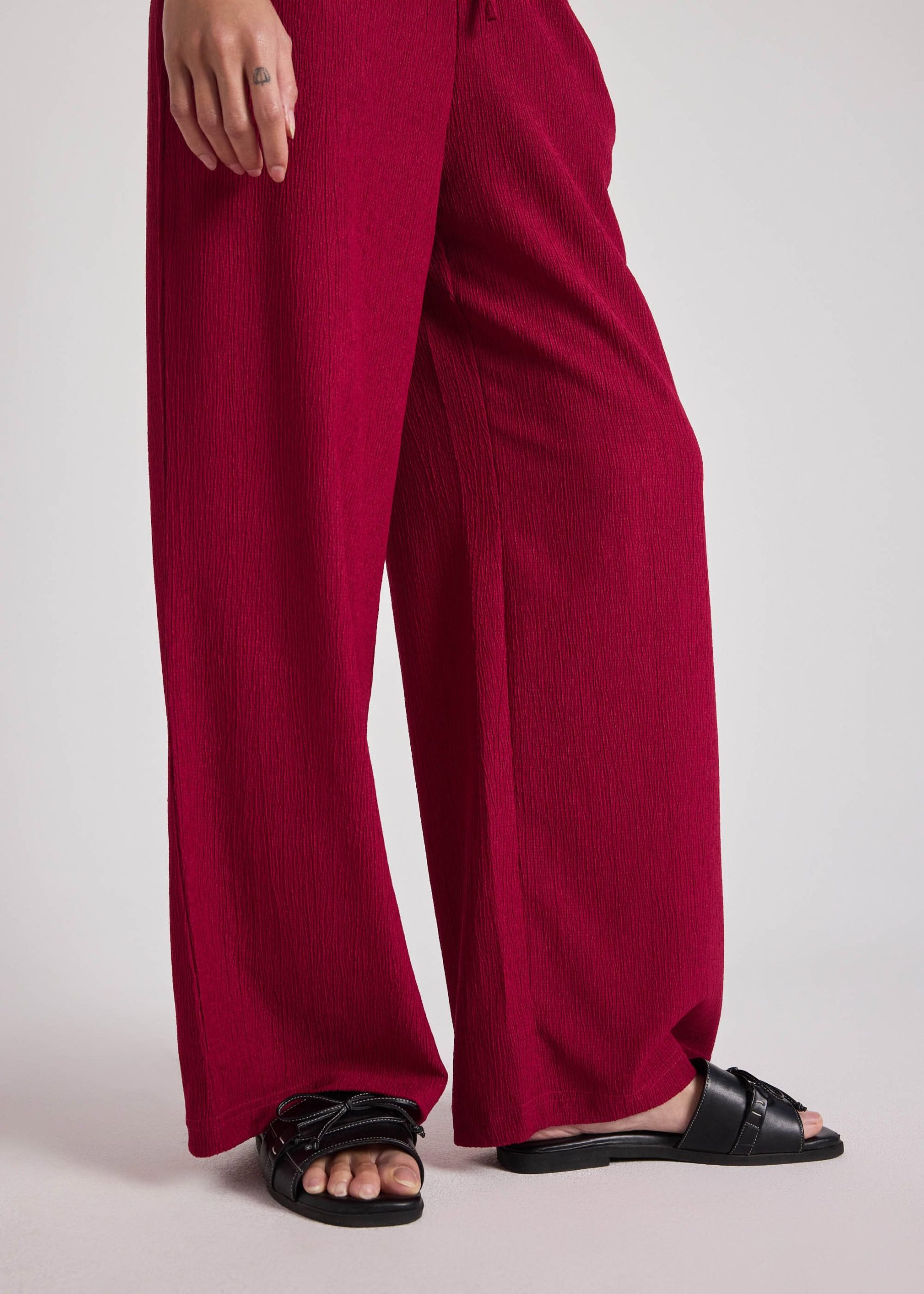 Crinkled Jersey Pants - Image 15