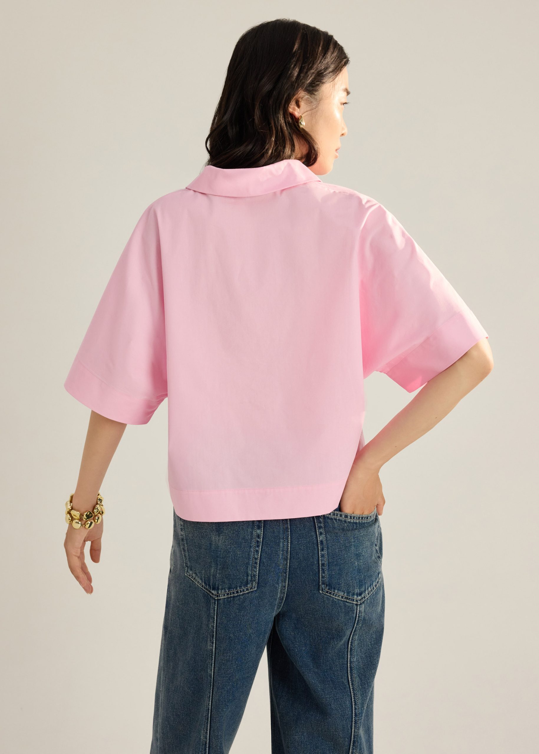 Maggie Cotton Relaxed Shirt - Image 14