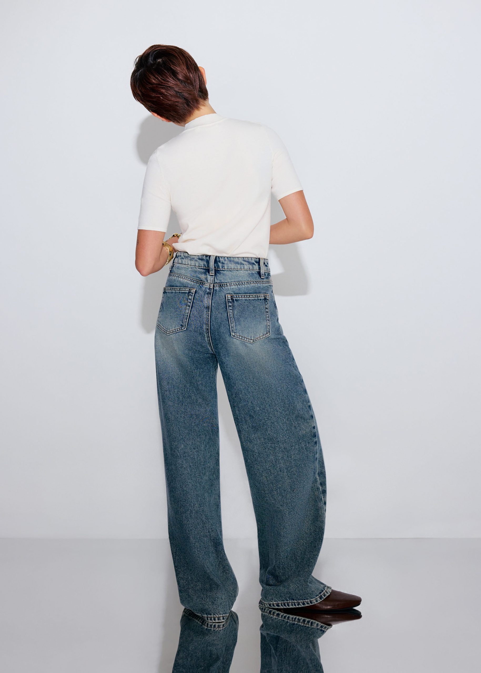 Tzuyu Denim Straight Leg Jeans - Image 6