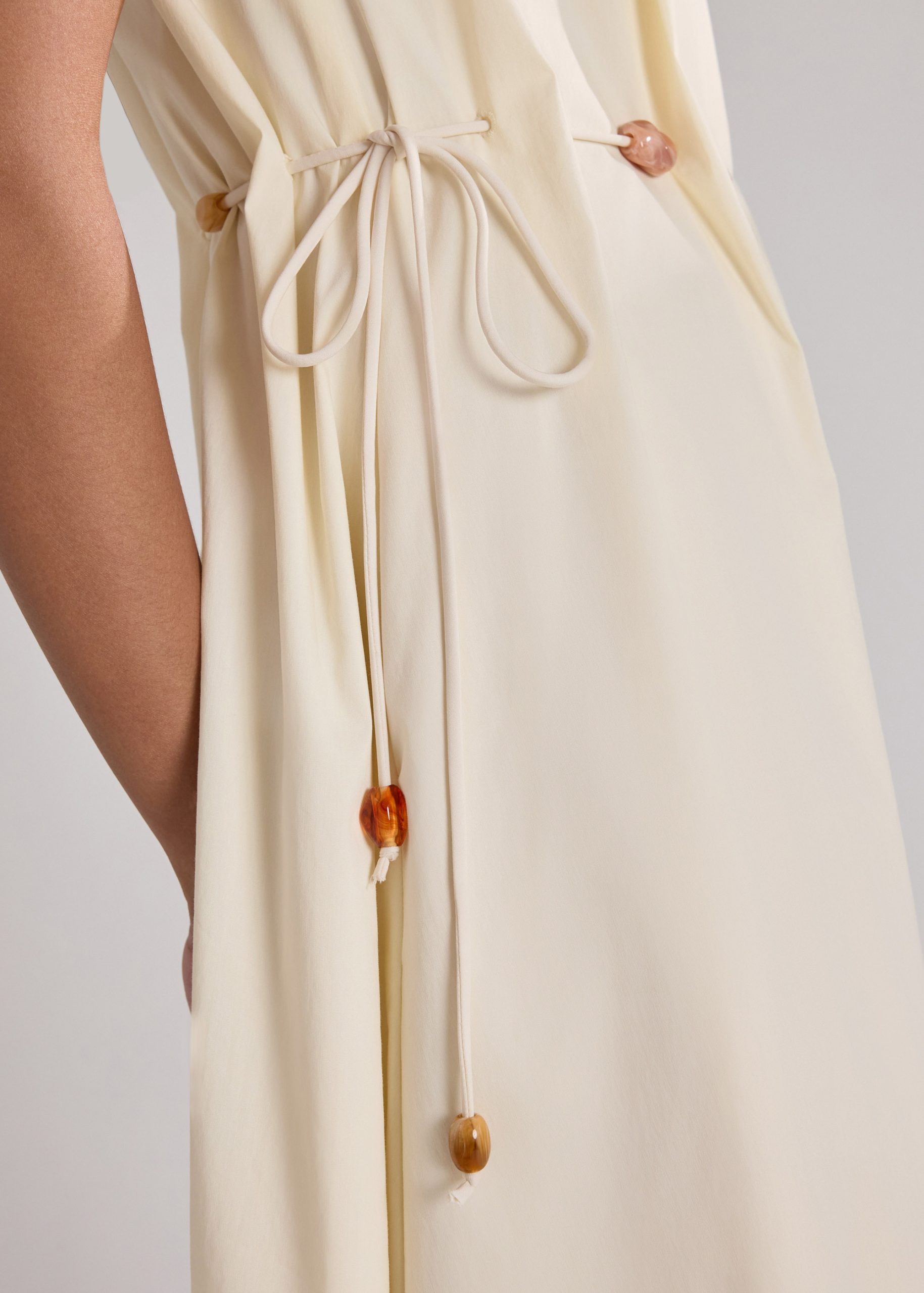 Coastal Beads Waist Tie Dress - Image 12