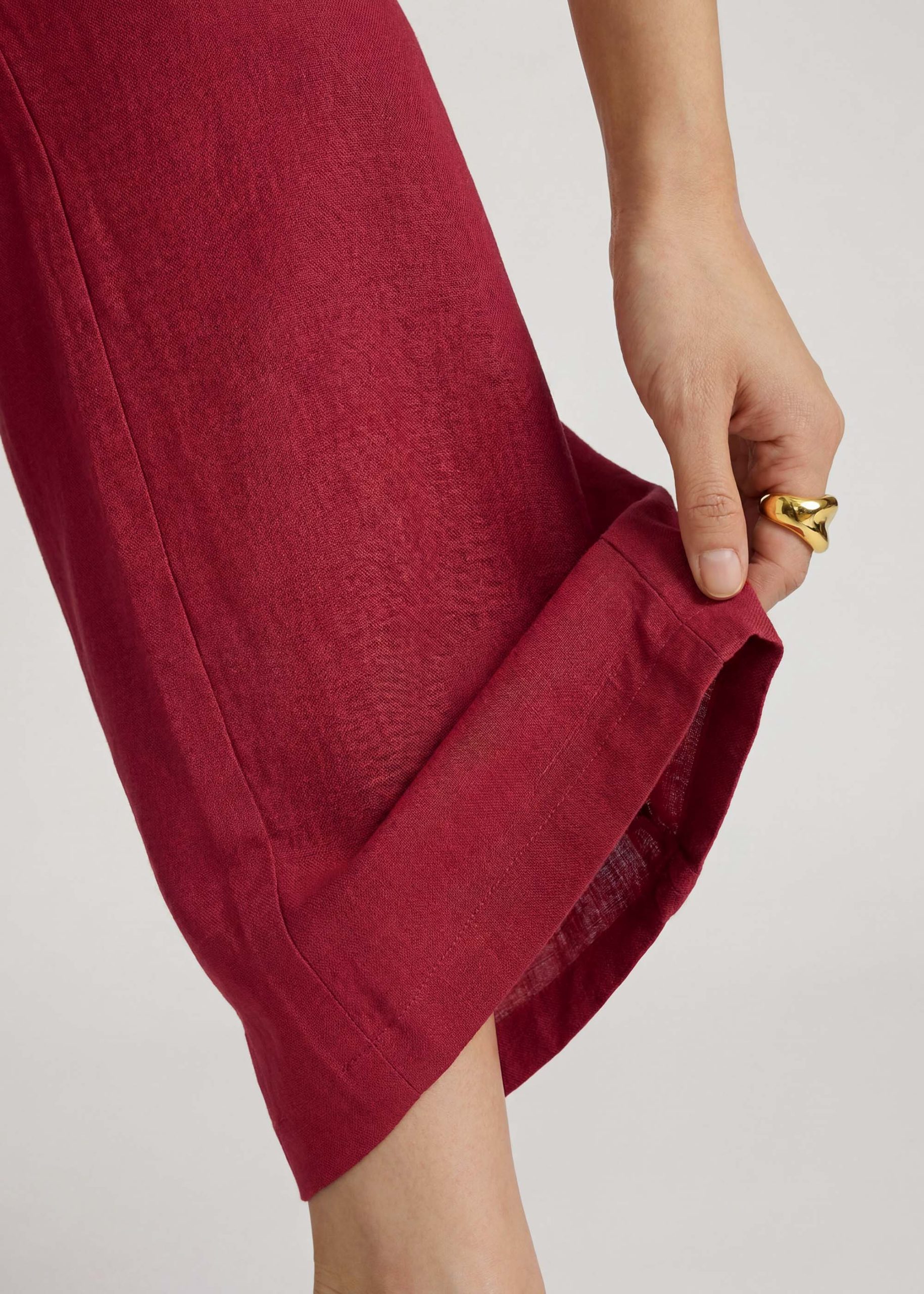 PETITE Nora Leggy??Premium Linen Pants - Image 23